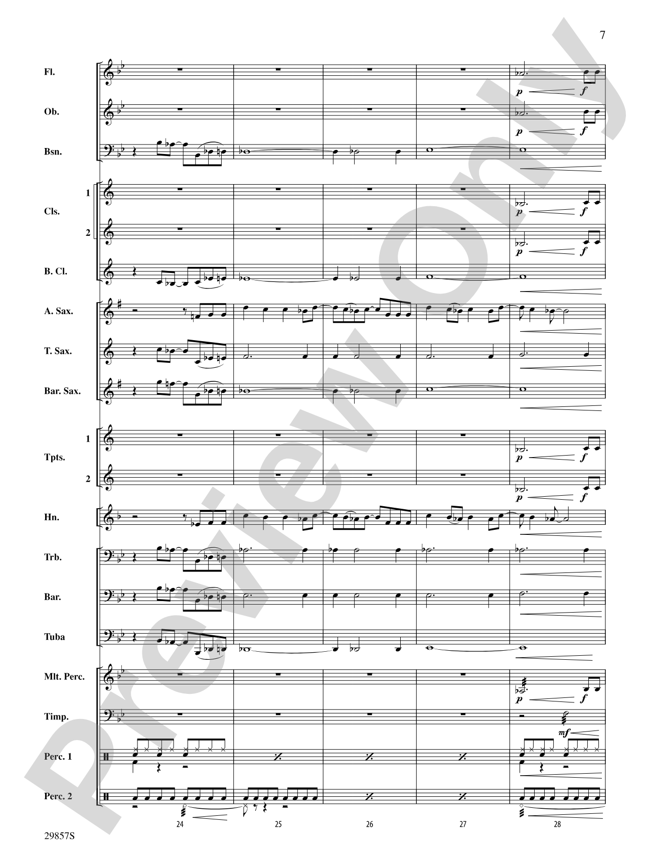 Rockstar: Concert Band Conductor Score & Parts