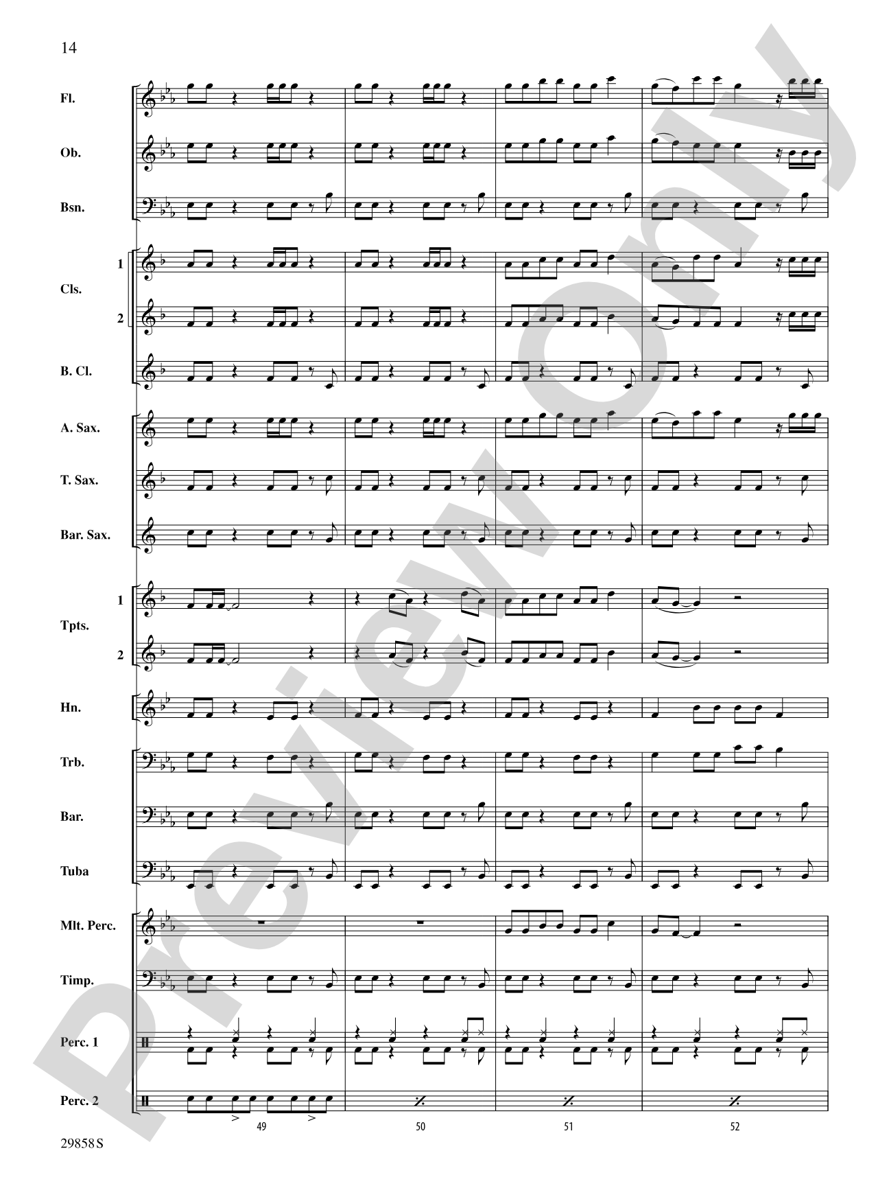 Clumsy (as recorded by Fergie on the album The Dutchess): Concert Band Conductor Score & Parts