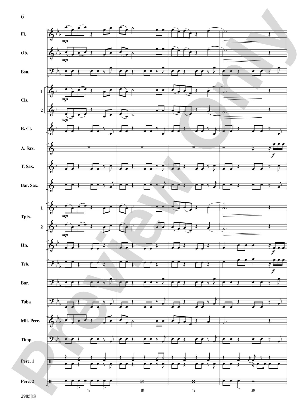 Clumsy (as recorded by Fergie on the album The Dutchess): Concert Band Conductor Score & Parts