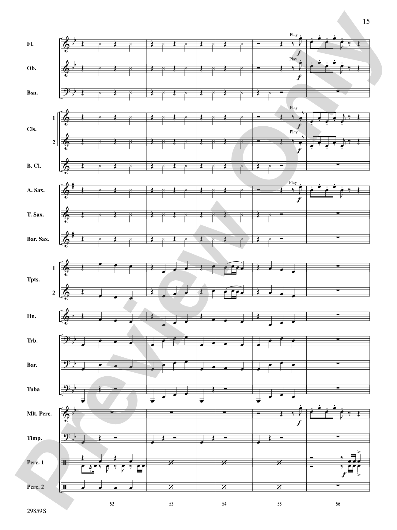 4 Minutes: Concert Band Conductor Score & Parts