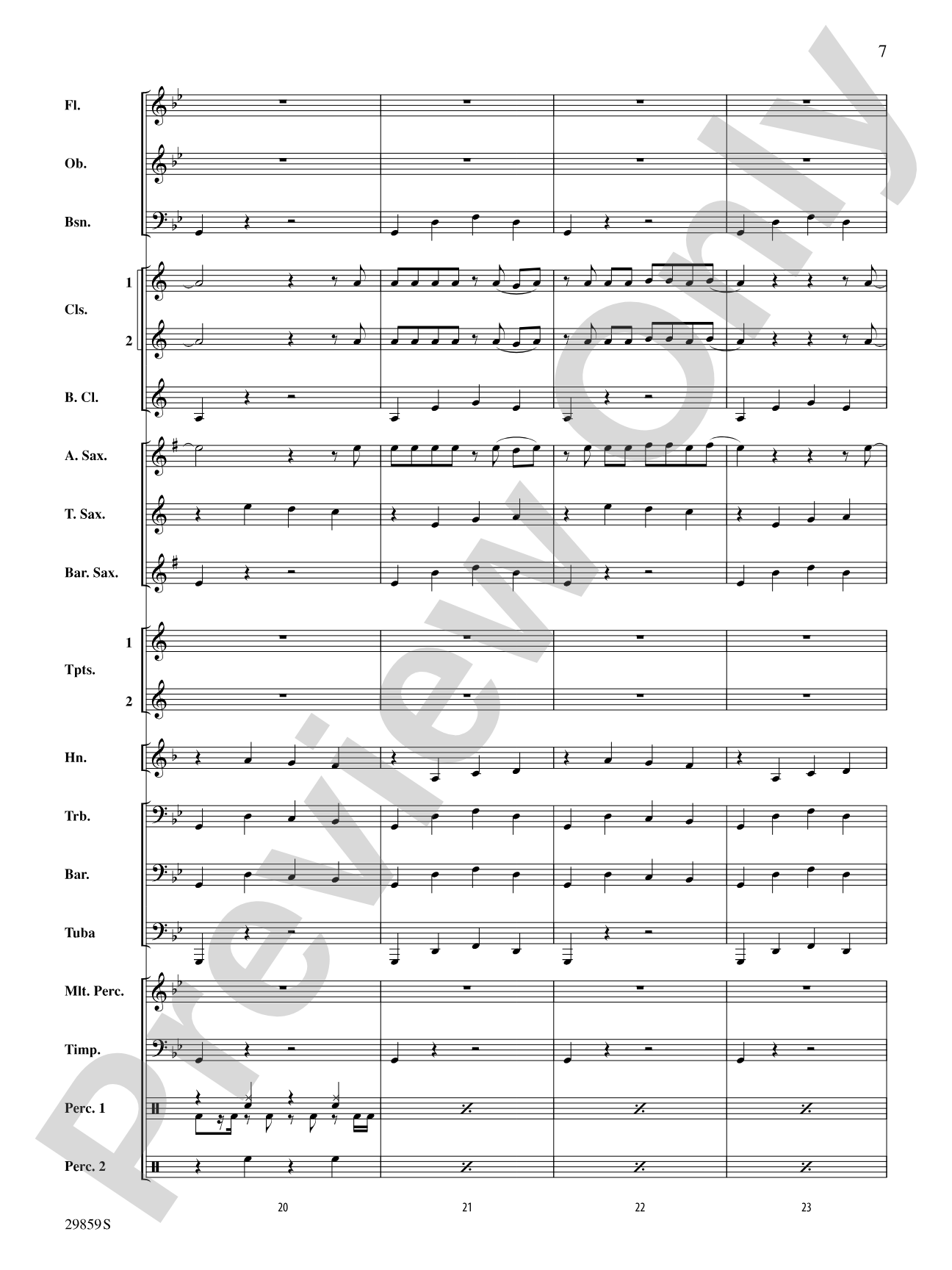 4 Minutes: Concert Band Conductor Score & Parts