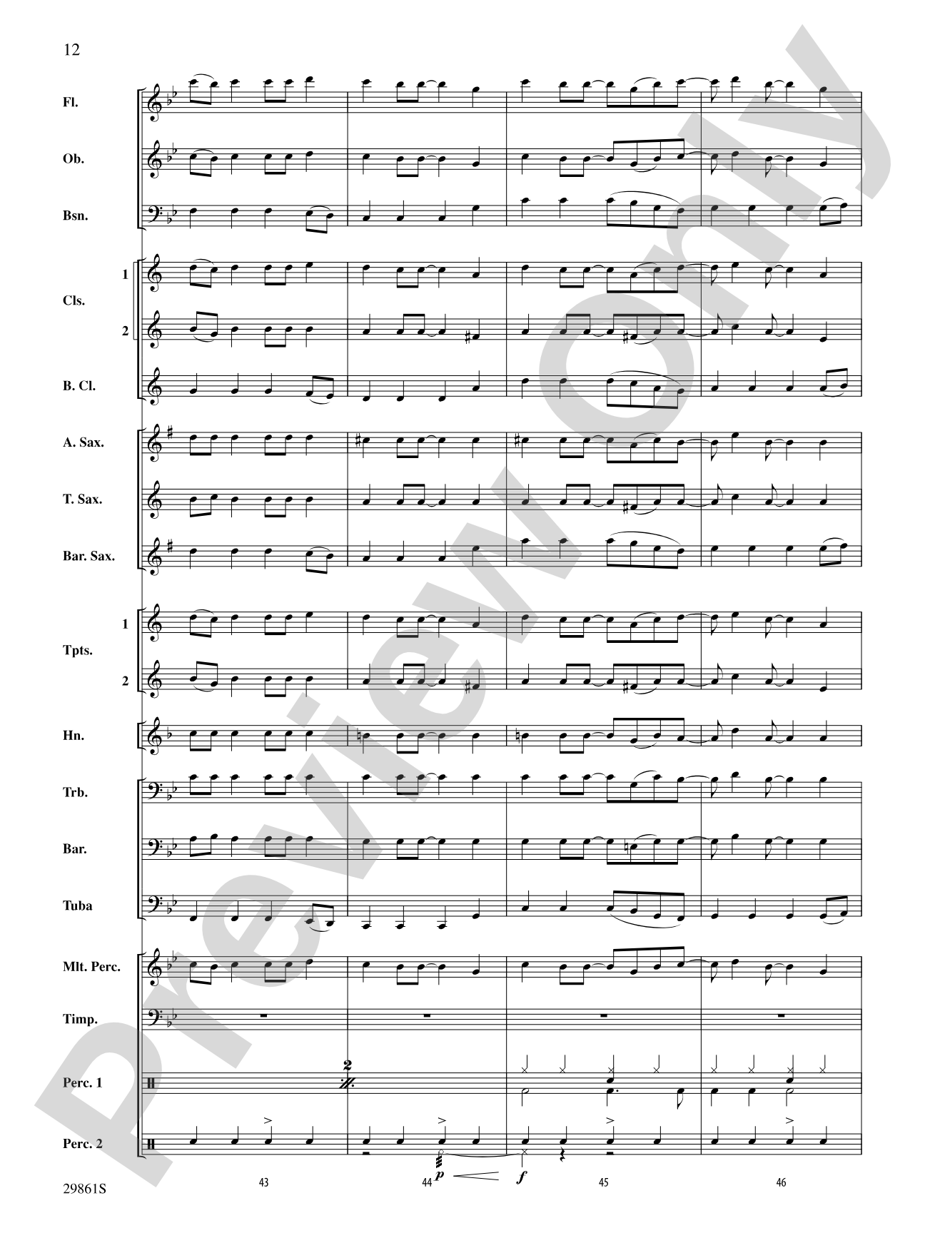 Sorry: Concert Band Conductor Score & Parts