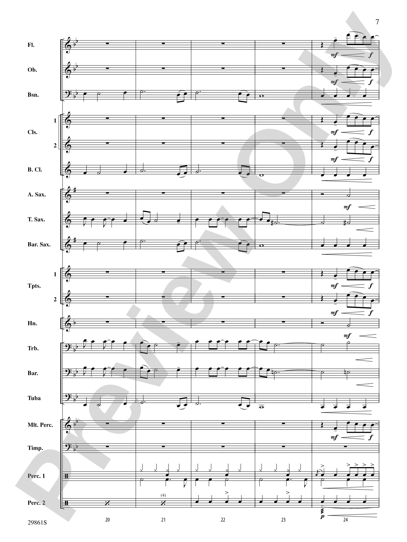 Sorry: Concert Band Conductor Score & Parts