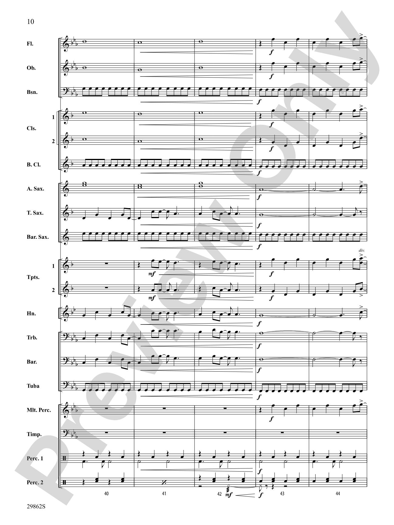 I Kissed a Girl: Concert Band Conductor Score & Parts