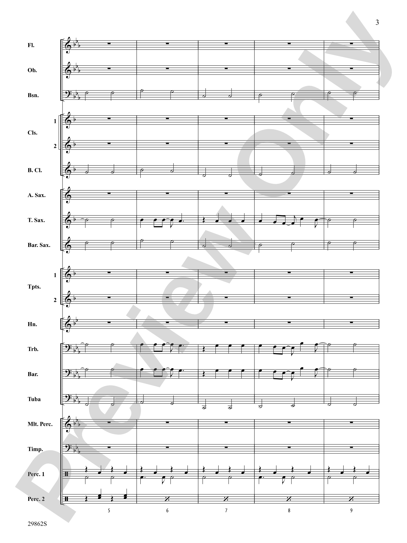 I Kissed a Girl: Concert Band Conductor Score & Parts