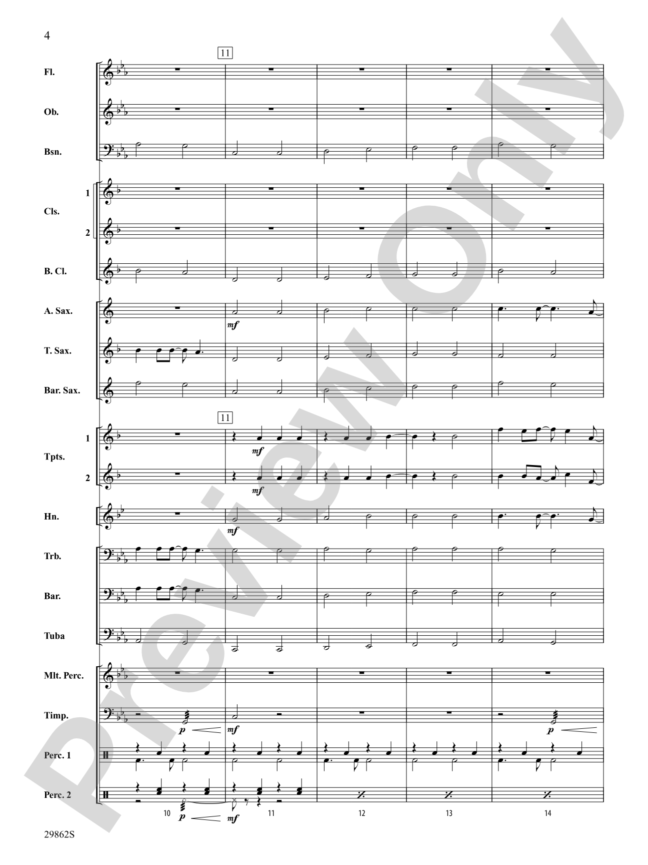 I Kissed a Girl: Concert Band Conductor Score & Parts