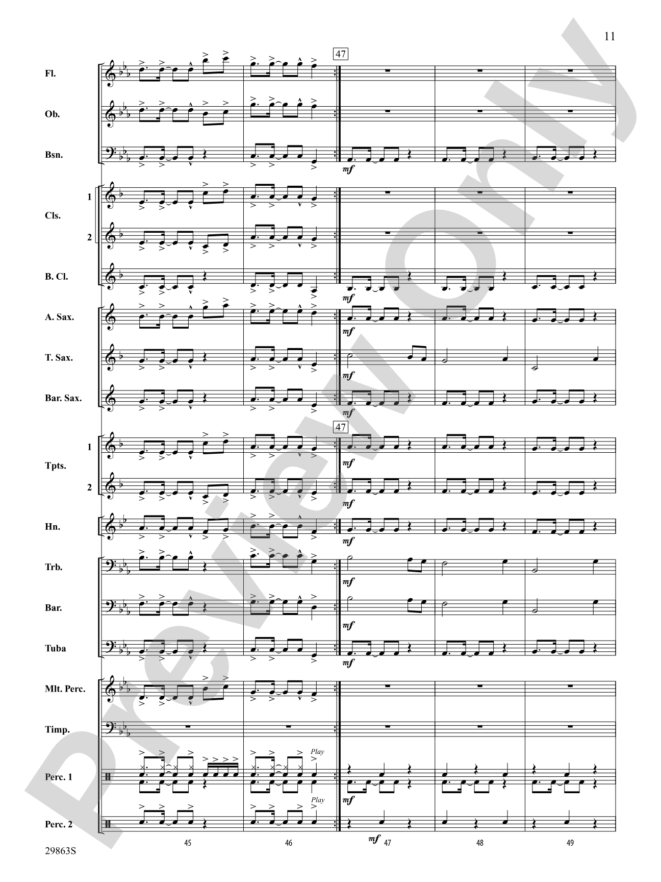 That's What You Get: Concert Band Conductor Score & Parts