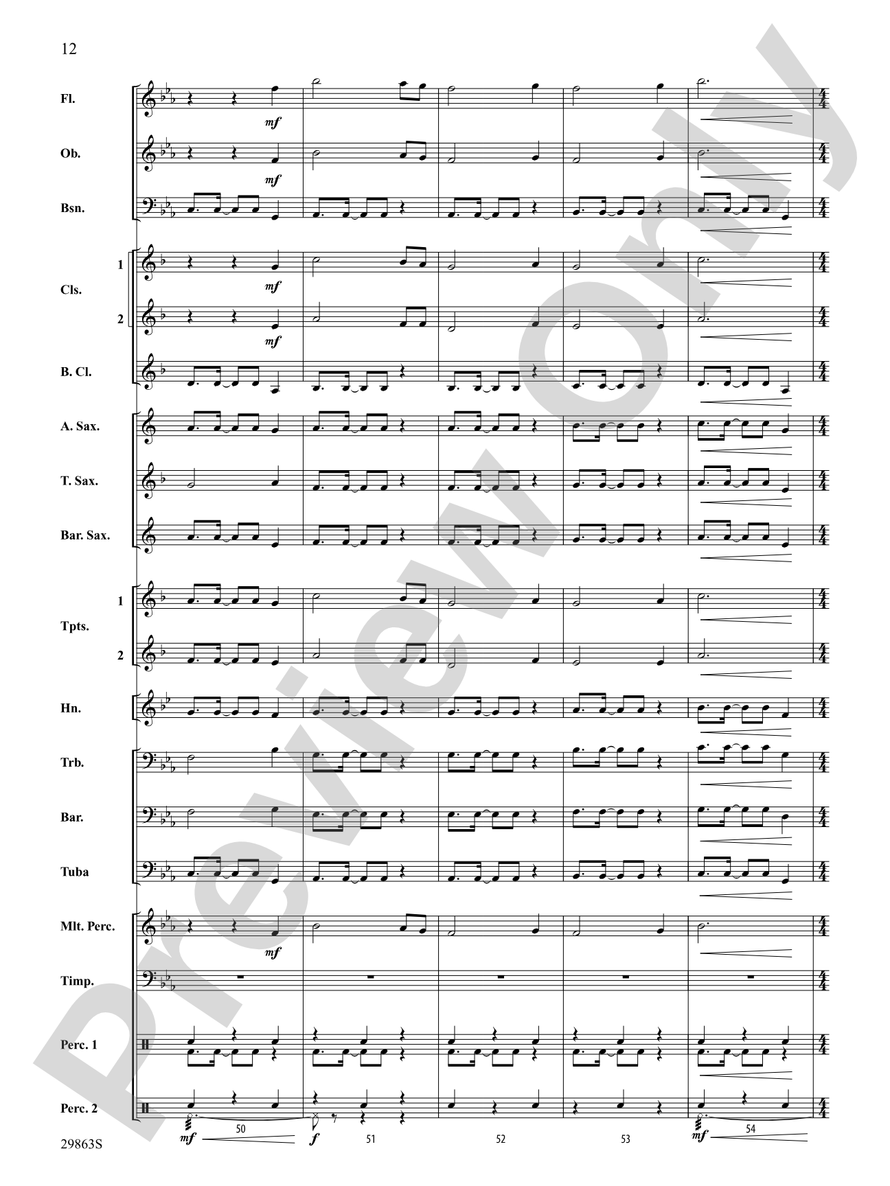 That's What You Get: Concert Band Conductor Score & Parts