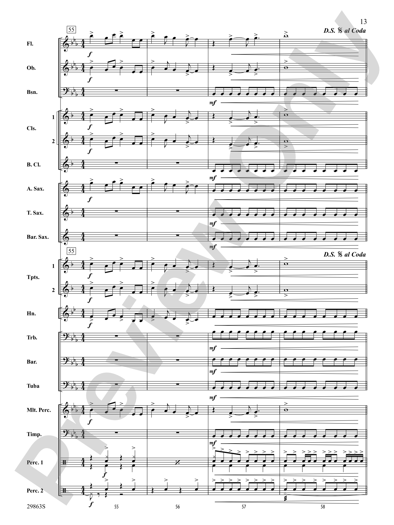That's What You Get: Concert Band Conductor Score & Parts