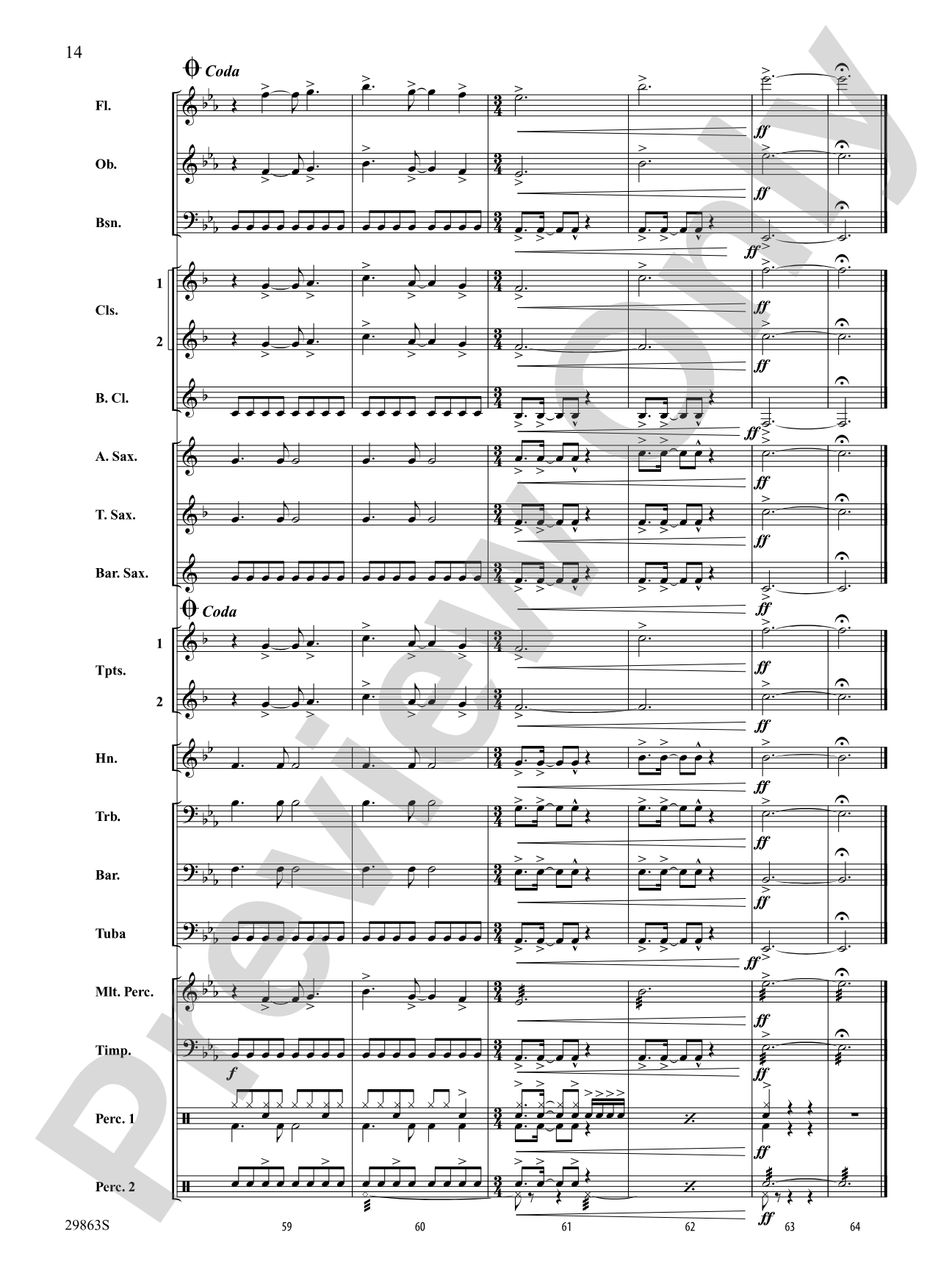 That's What You Get: Concert Band Conductor Score & Parts