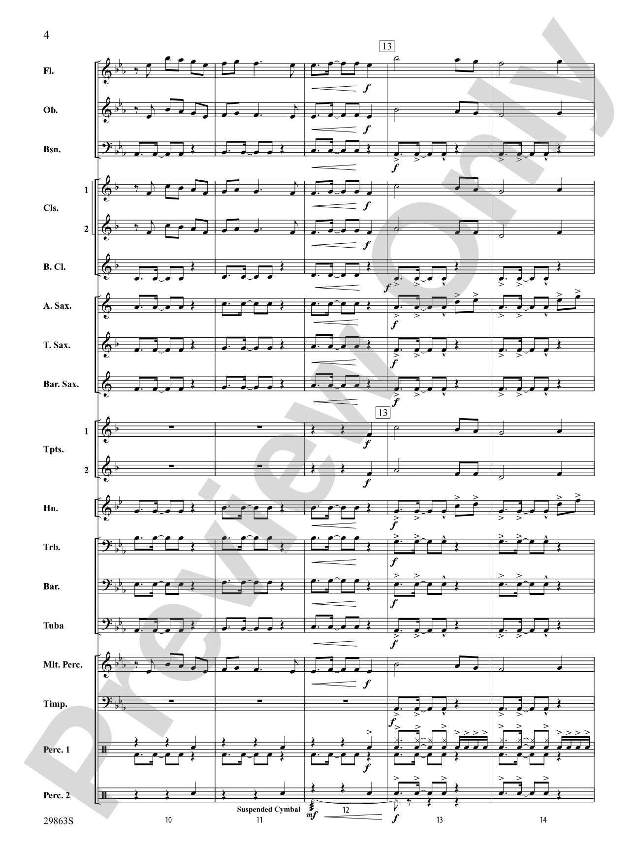 That's What You Get: Concert Band Conductor Score & Parts