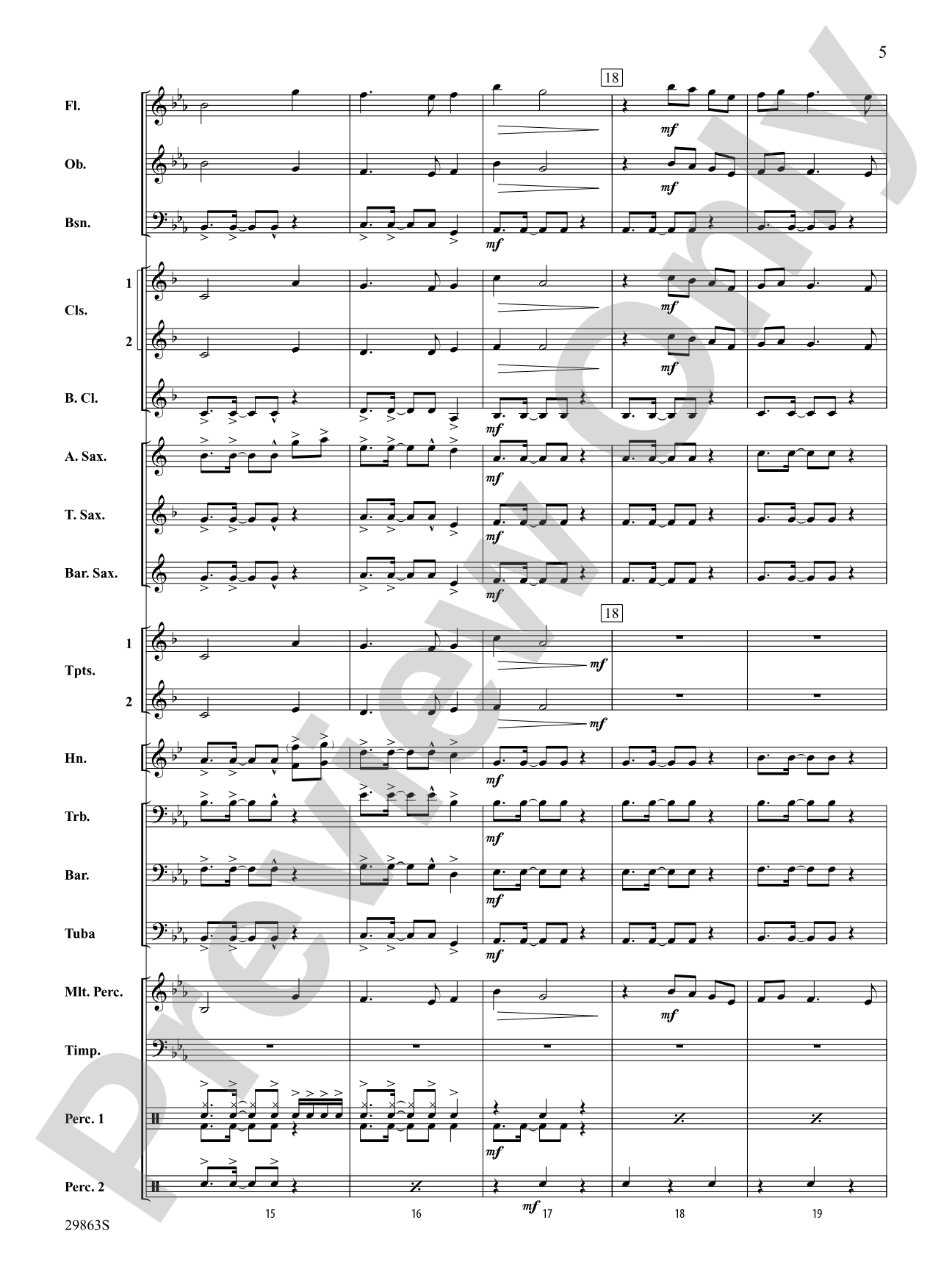 That's What You Get: Concert Band Conductor Score & Parts