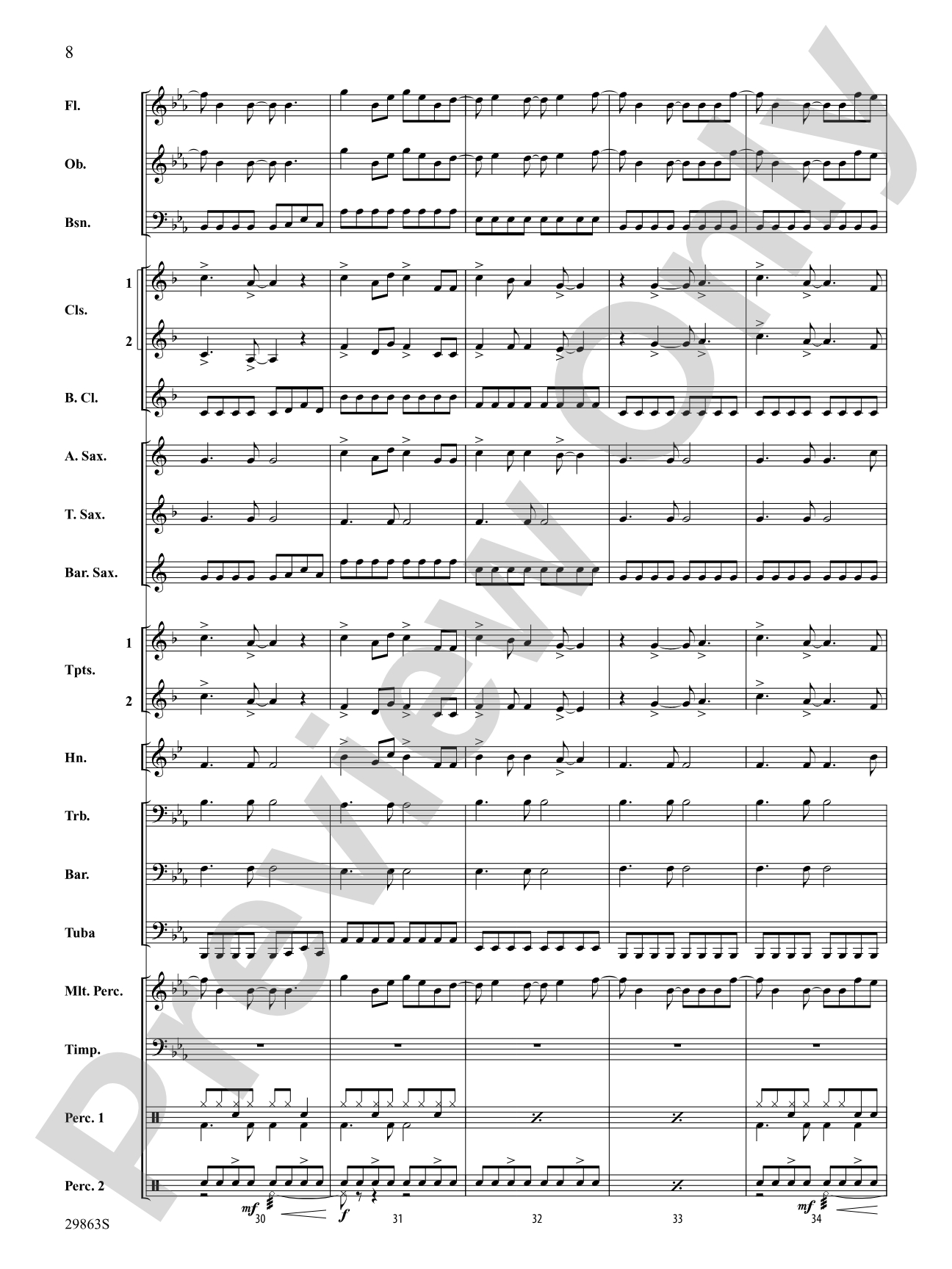 That's What You Get: Concert Band Conductor Score & Parts