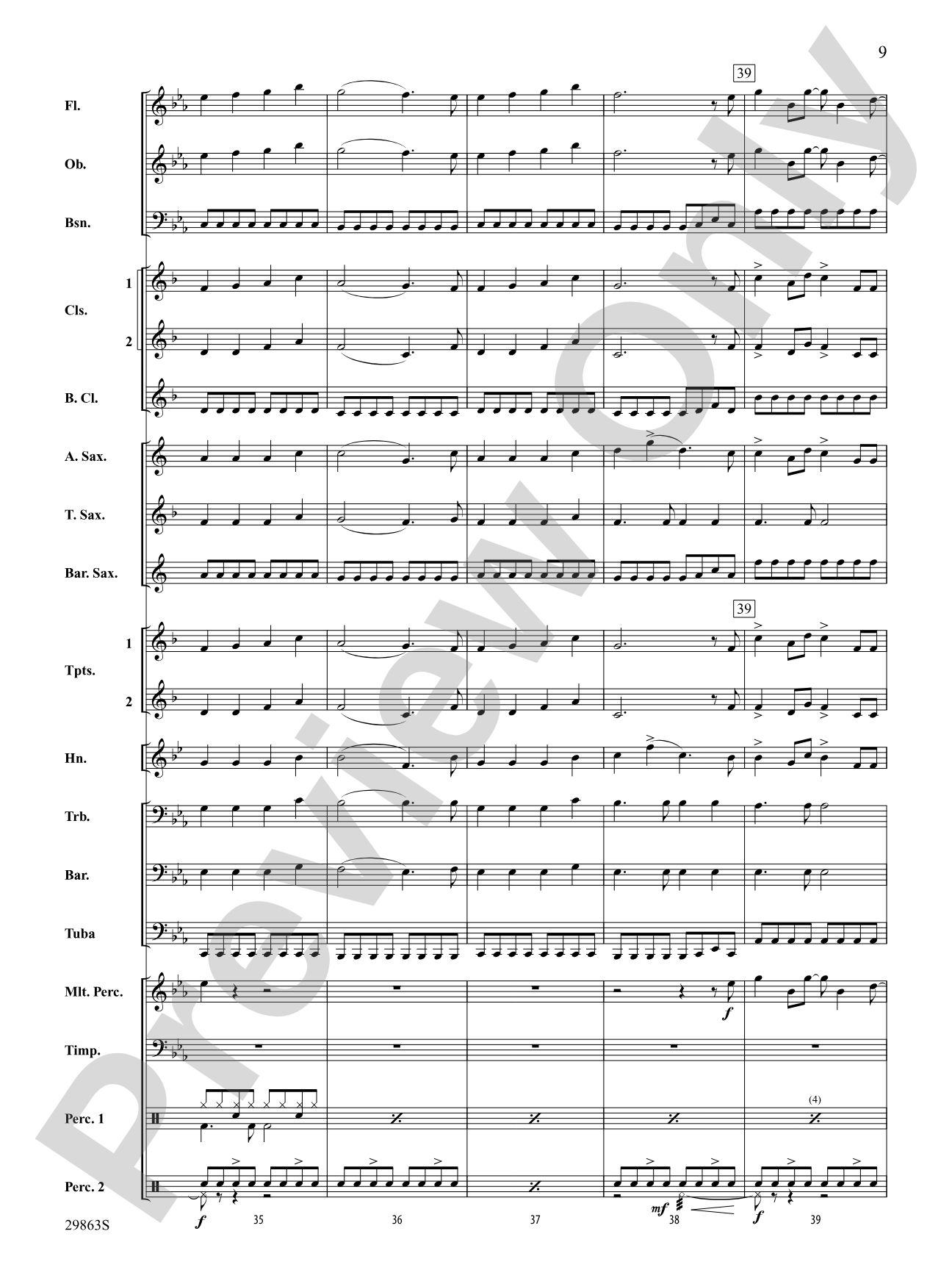 That's What You Get: Concert Band Conductor Score & Parts