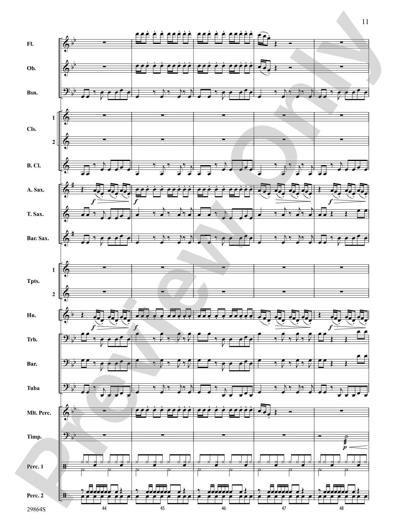 Give It 2 Me: Concert Band Conductor Score & Parts