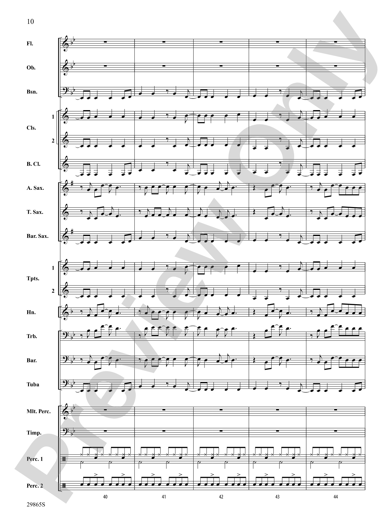 Hot N Cold: Concert Band Conductor Score & Parts
