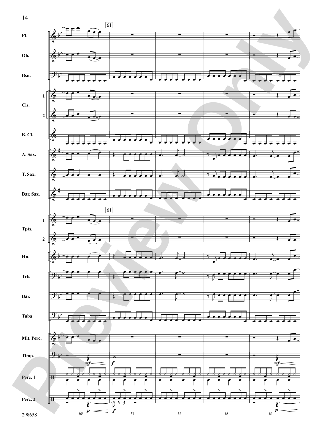 Hot N Cold: Concert Band Conductor Score & Parts