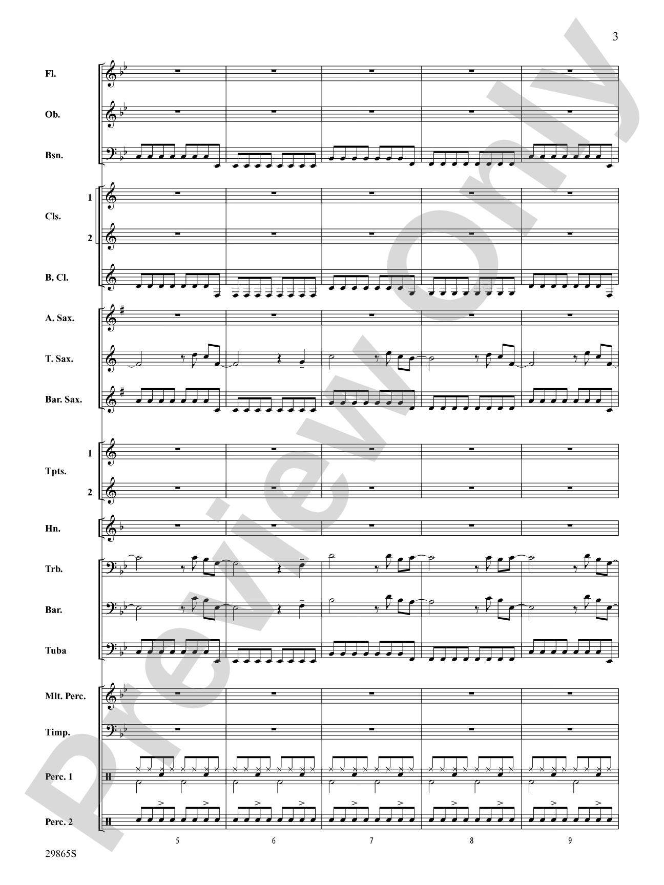 Hot N Cold: Concert Band Conductor Score & Parts