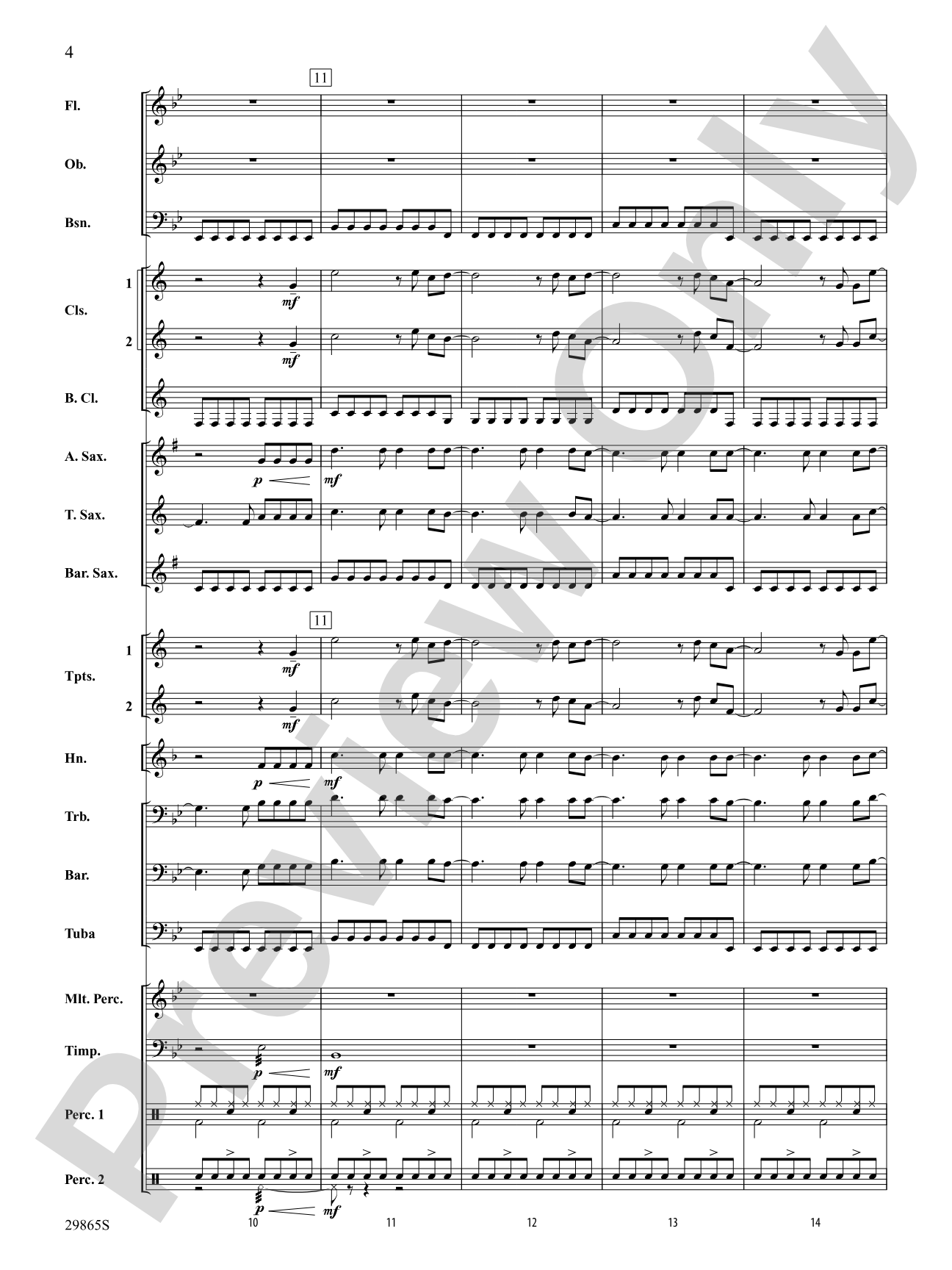 Hot N Cold: Concert Band Conductor Score & Parts