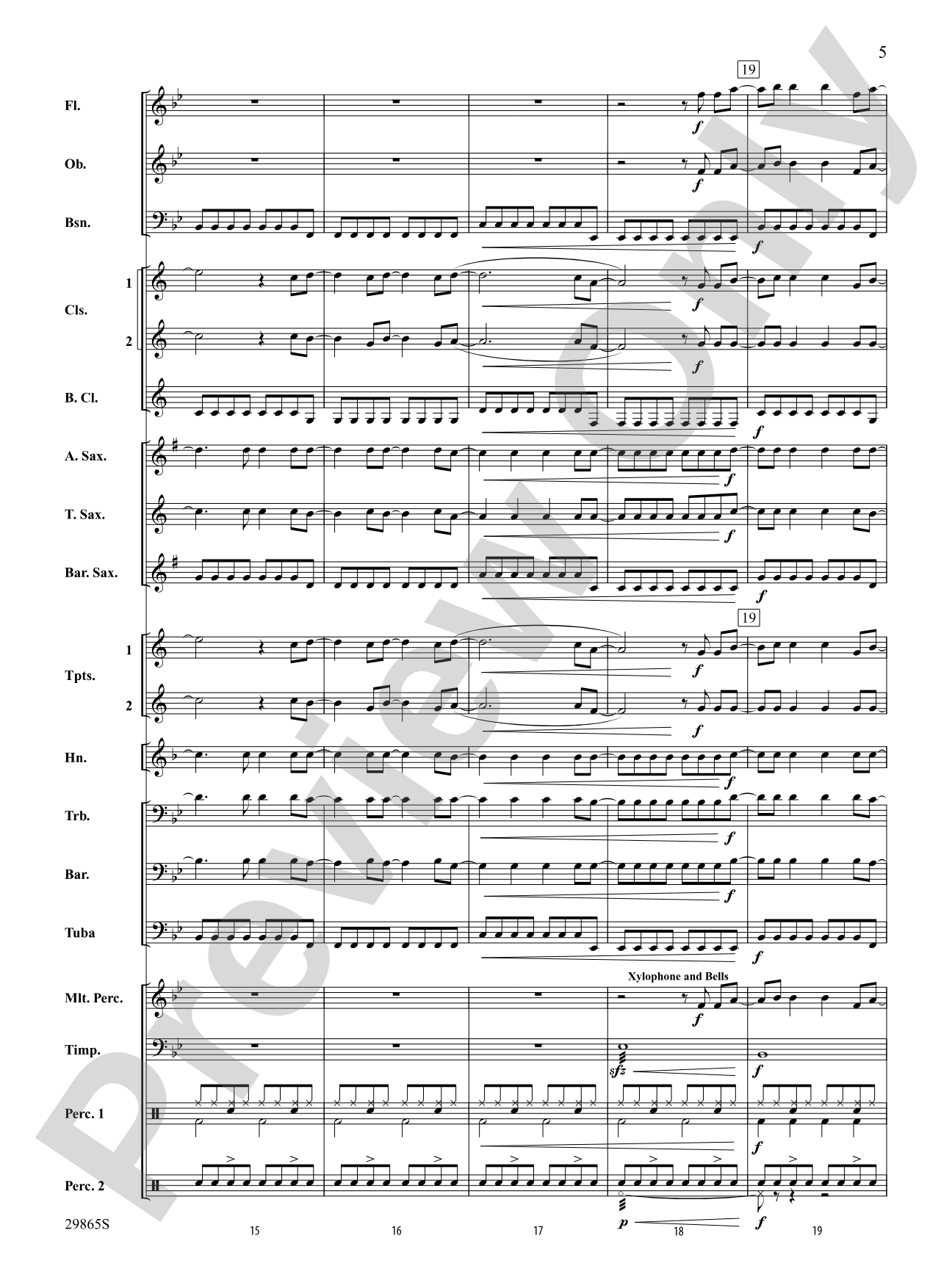 Hot N Cold: Concert Band Conductor Score & Parts