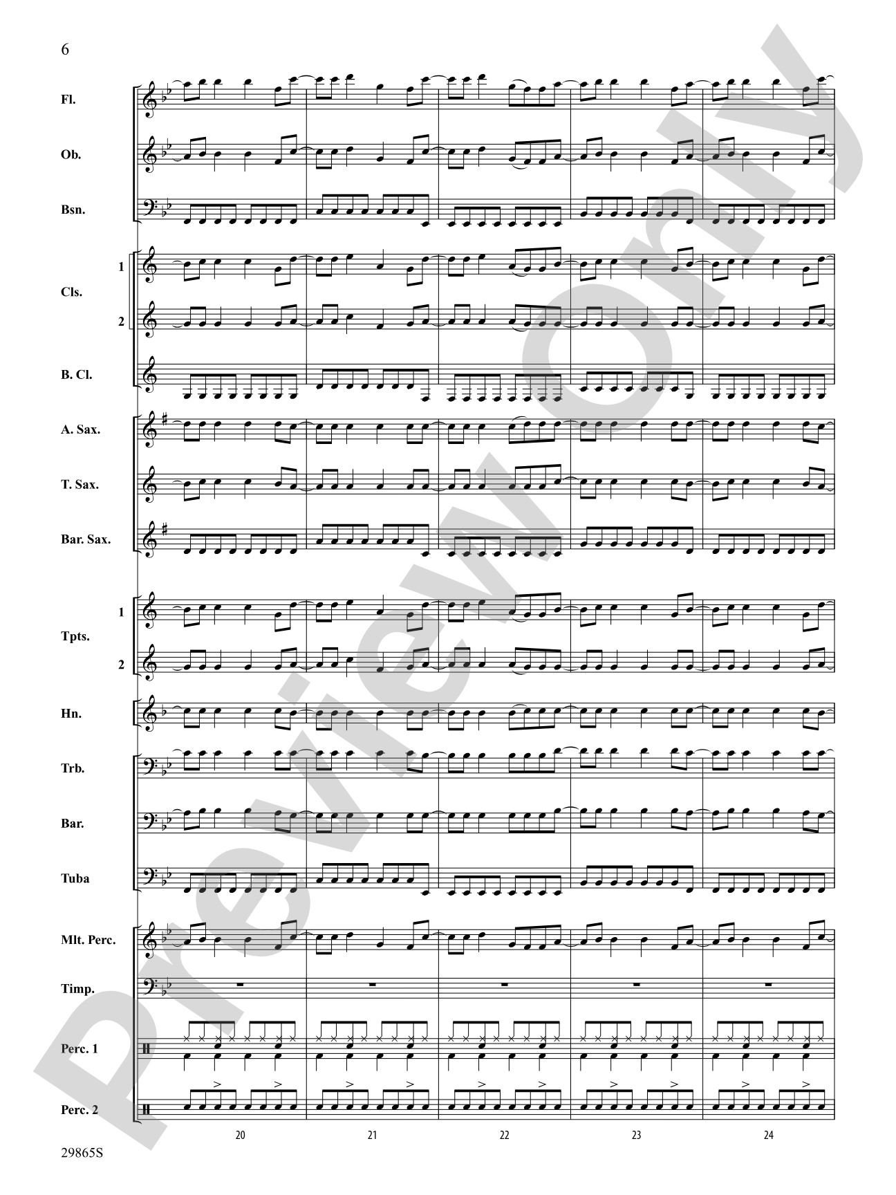 Hot N Cold: Concert Band Conductor Score & Parts