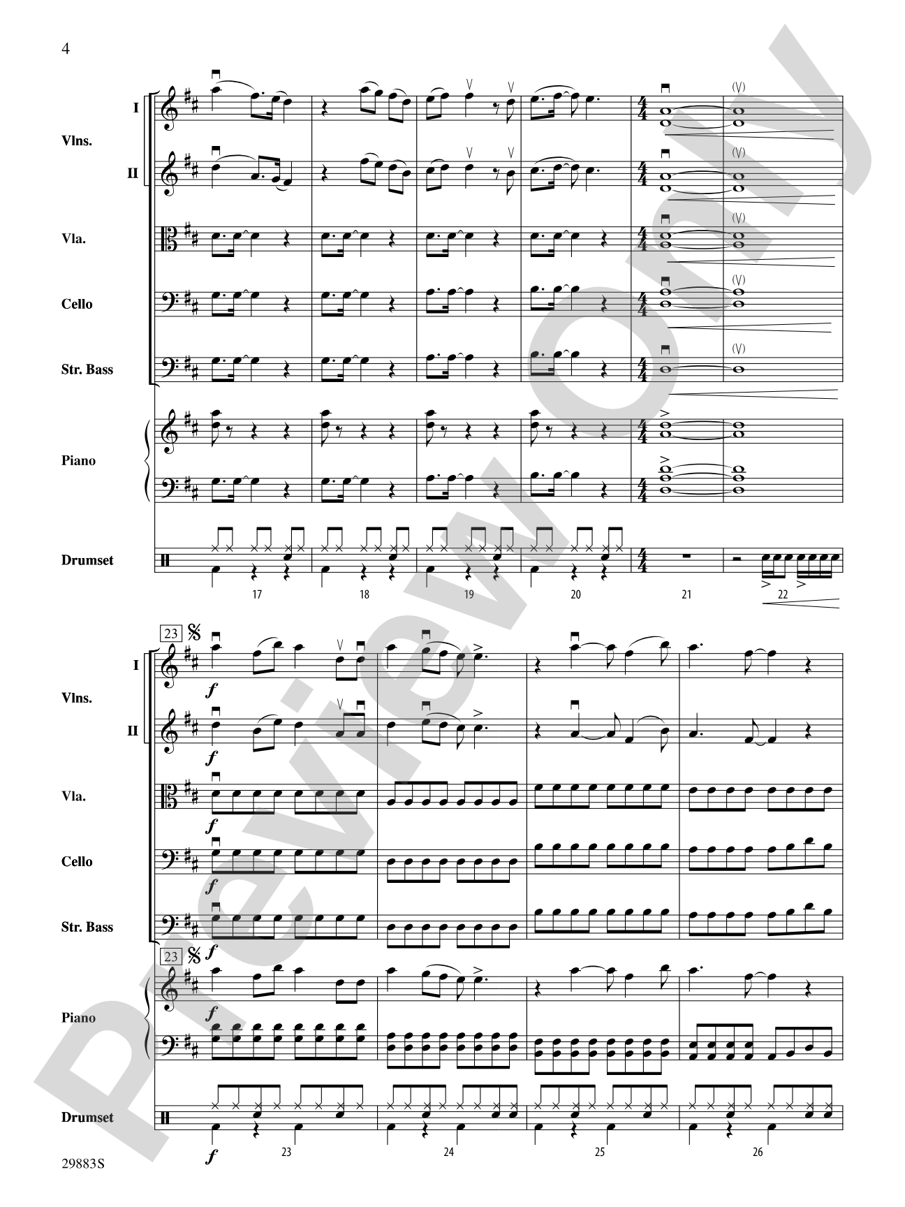 That's What You Get: String Orchestra Conductor Score & Parts
