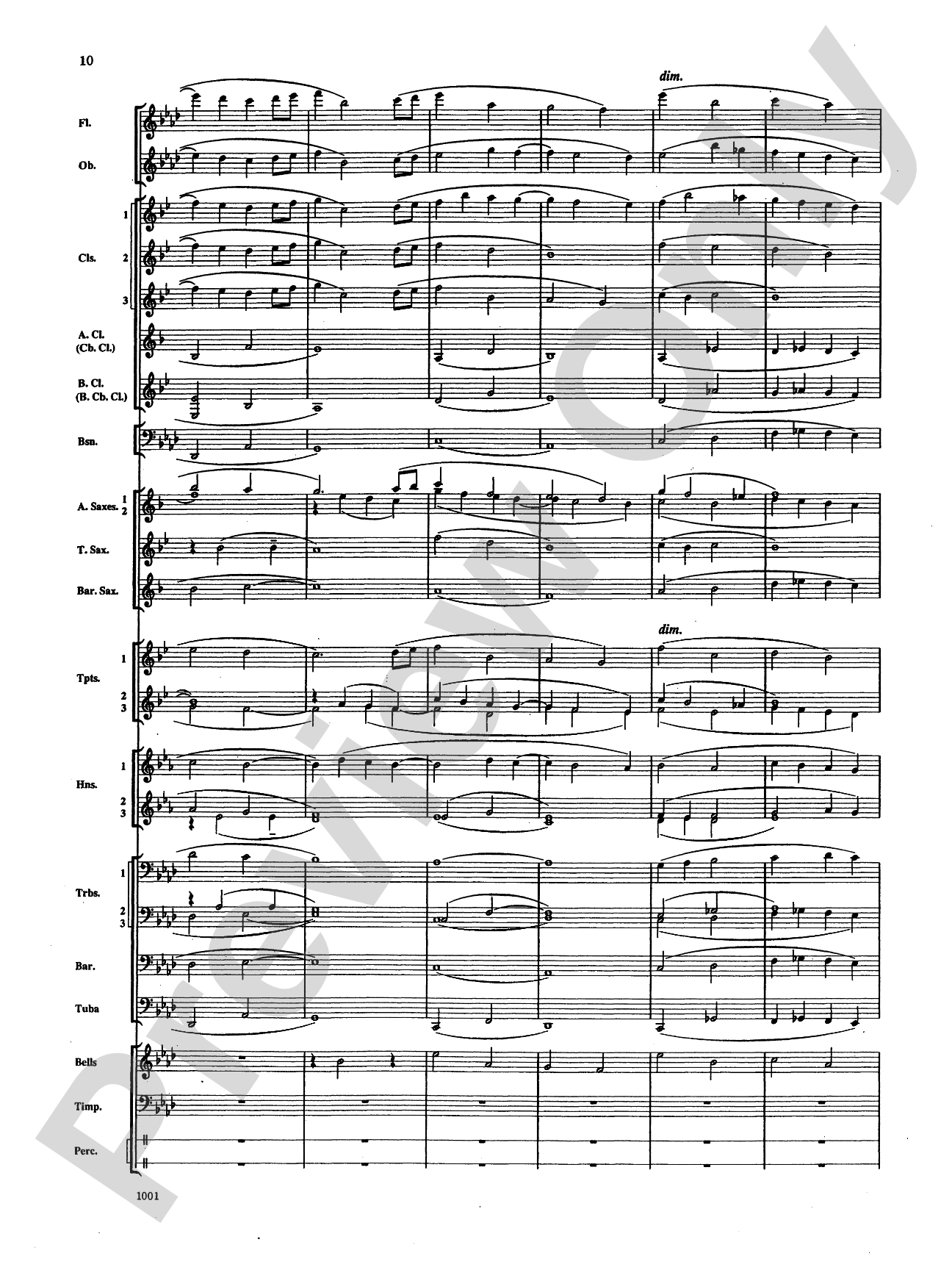 Ballad for Peace: Concert Band Conductor Score & Parts