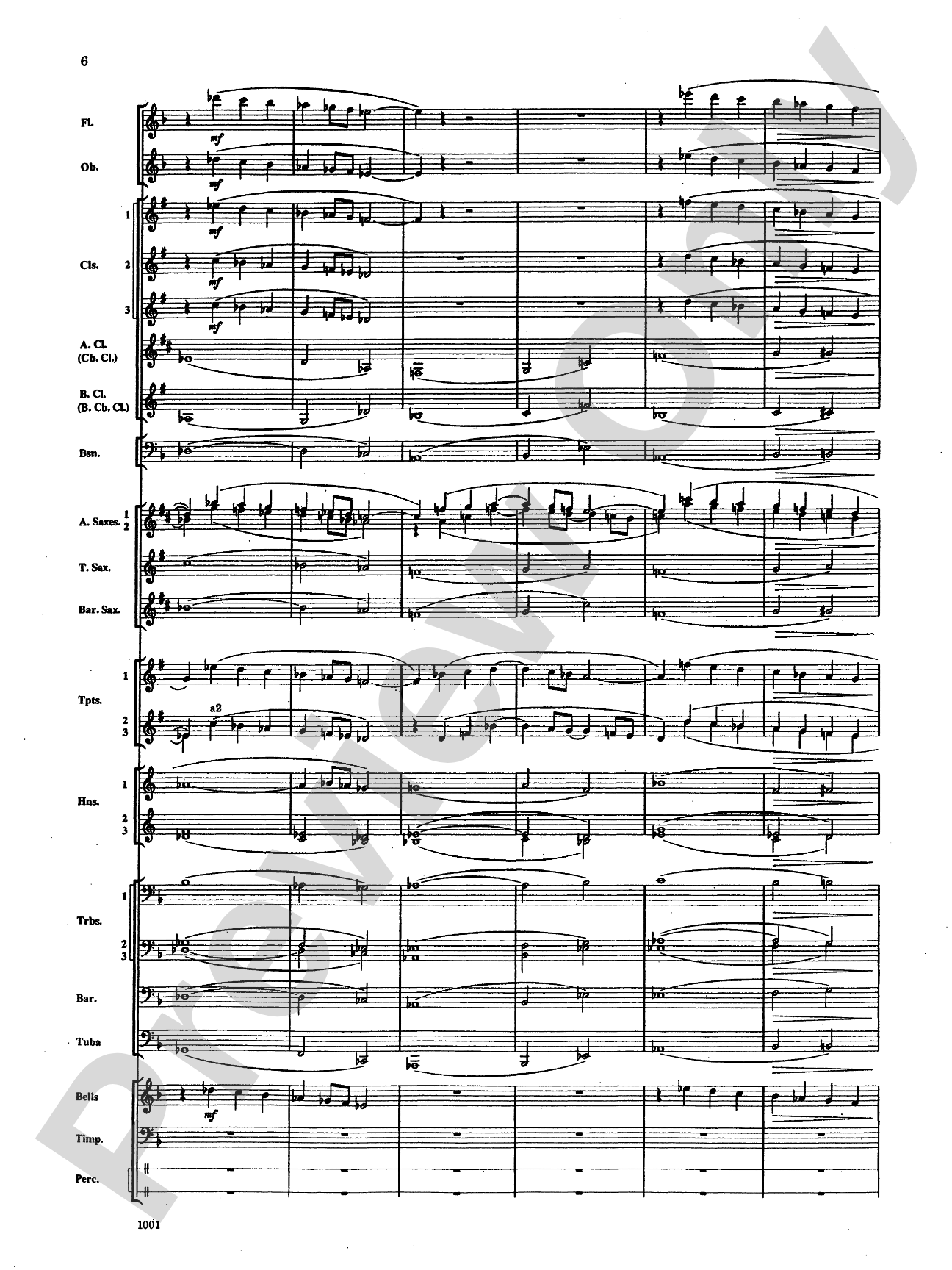 Ballad for Peace: Concert Band Conductor Score & Parts