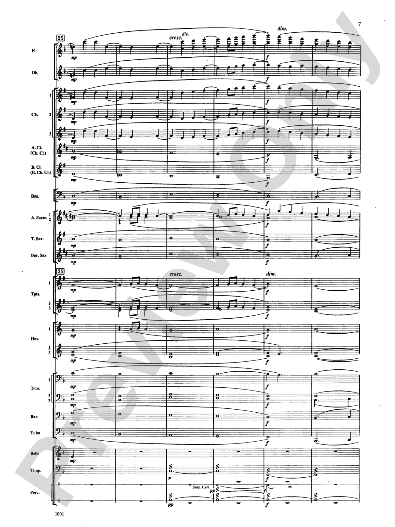 Ballad for Peace: Concert Band Conductor Score & Parts