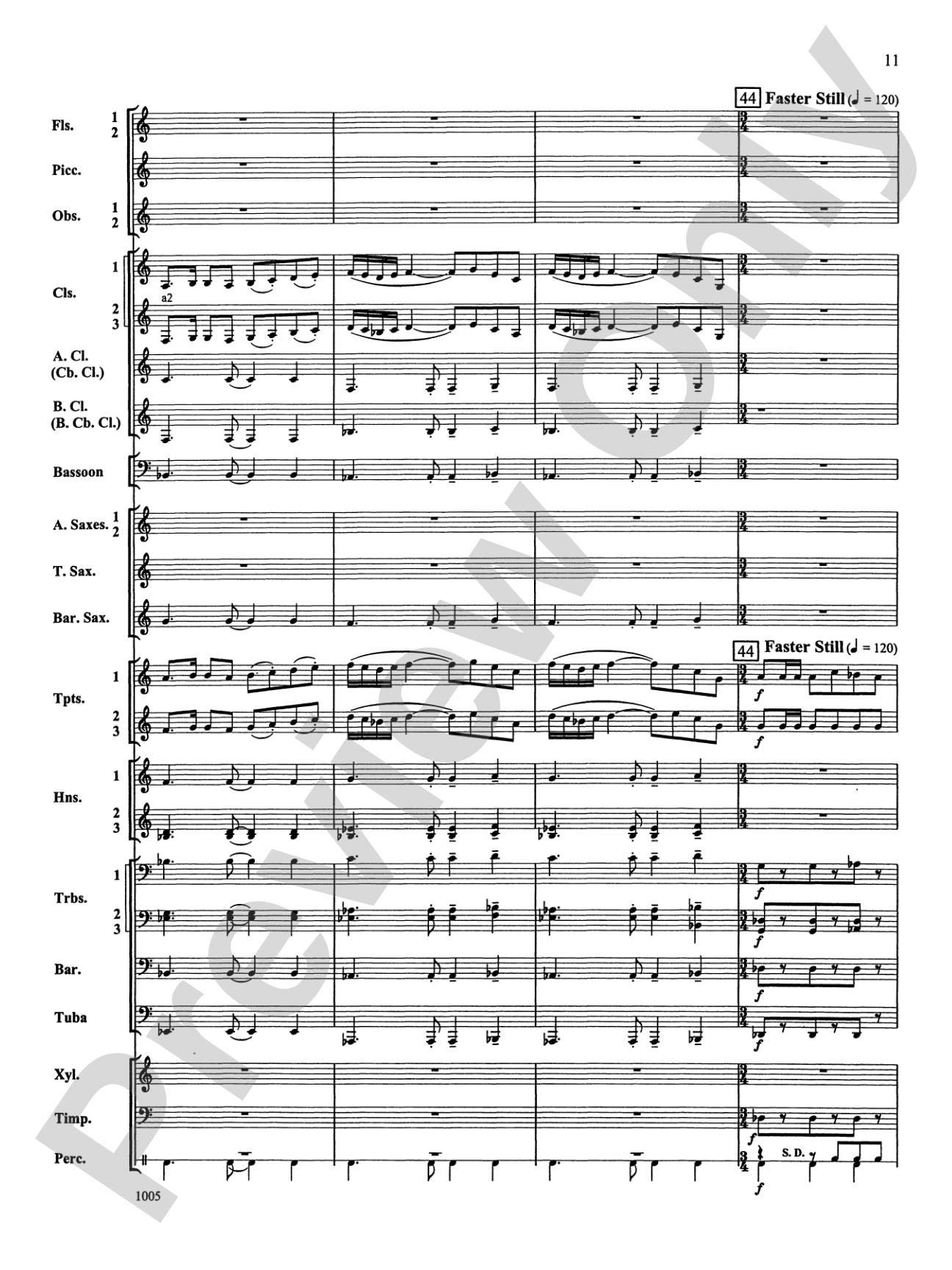 Reverence for Life: Concert Band Conductor Score & Parts