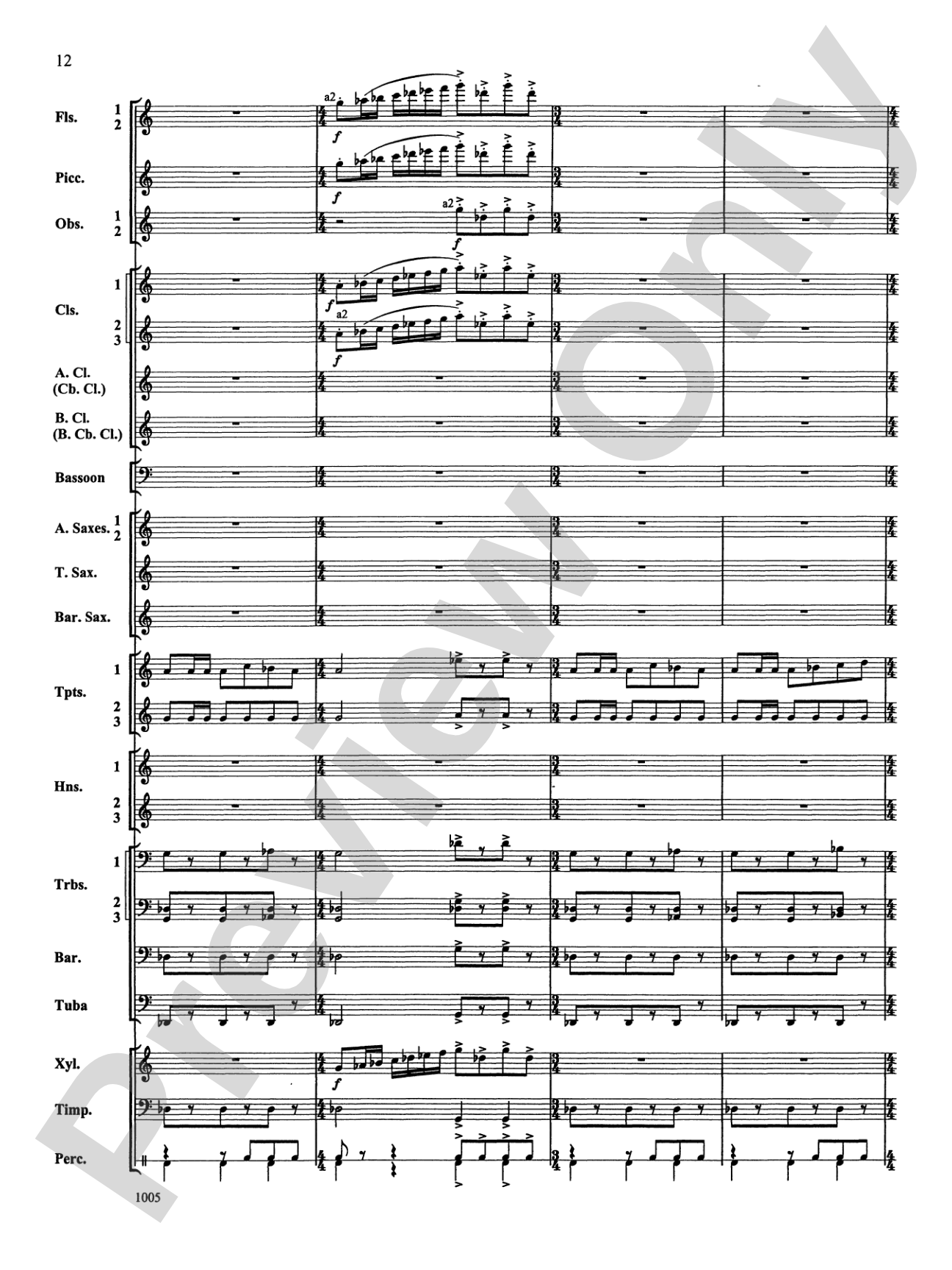Reverence for Life: Concert Band Conductor Score & Parts