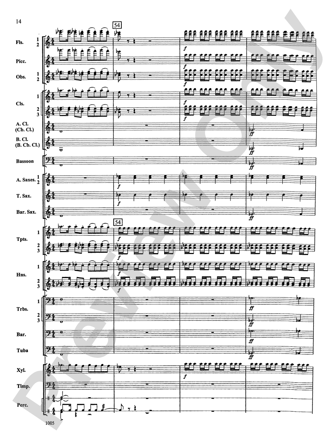 Reverence for Life: Concert Band Conductor Score & Parts