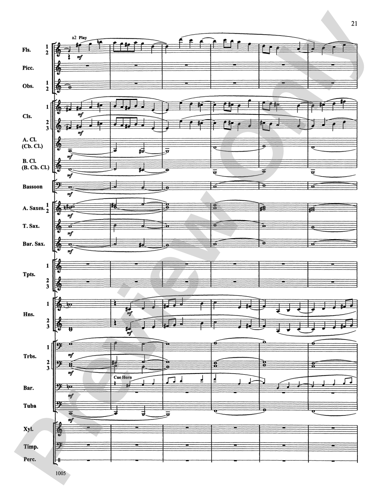 Reverence for Life: Concert Band Conductor Score & Parts