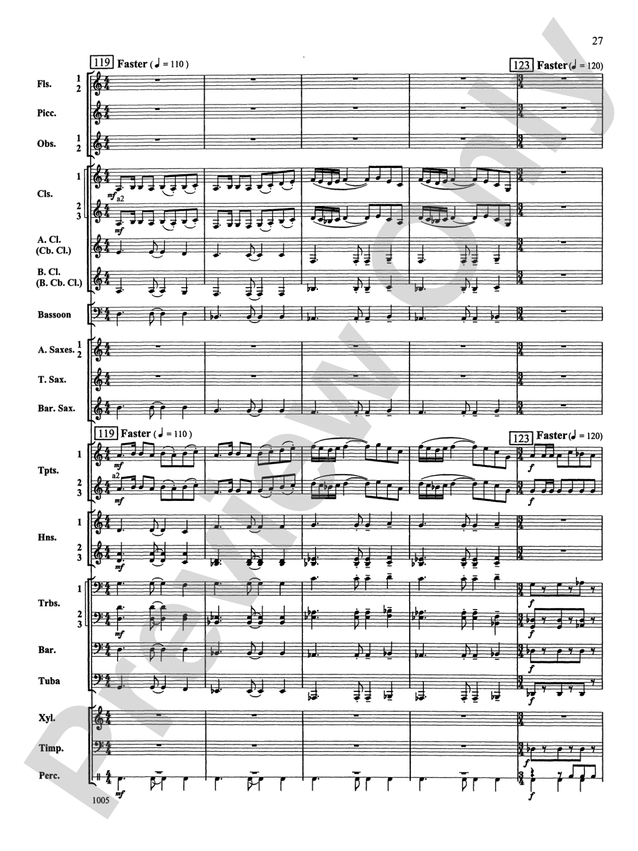 Reverence for Life: Concert Band Conductor Score & Parts
