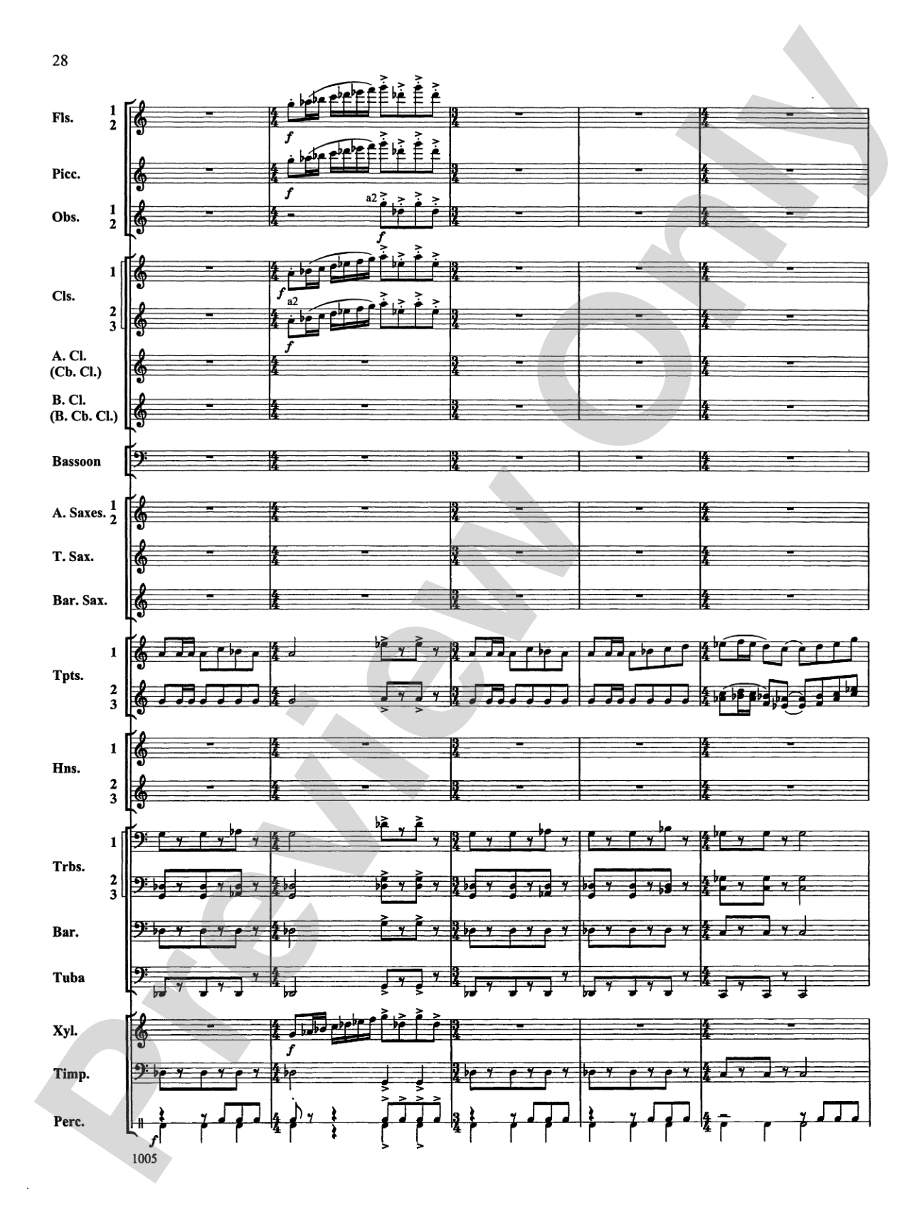 Reverence for Life: Concert Band Conductor Score & Parts