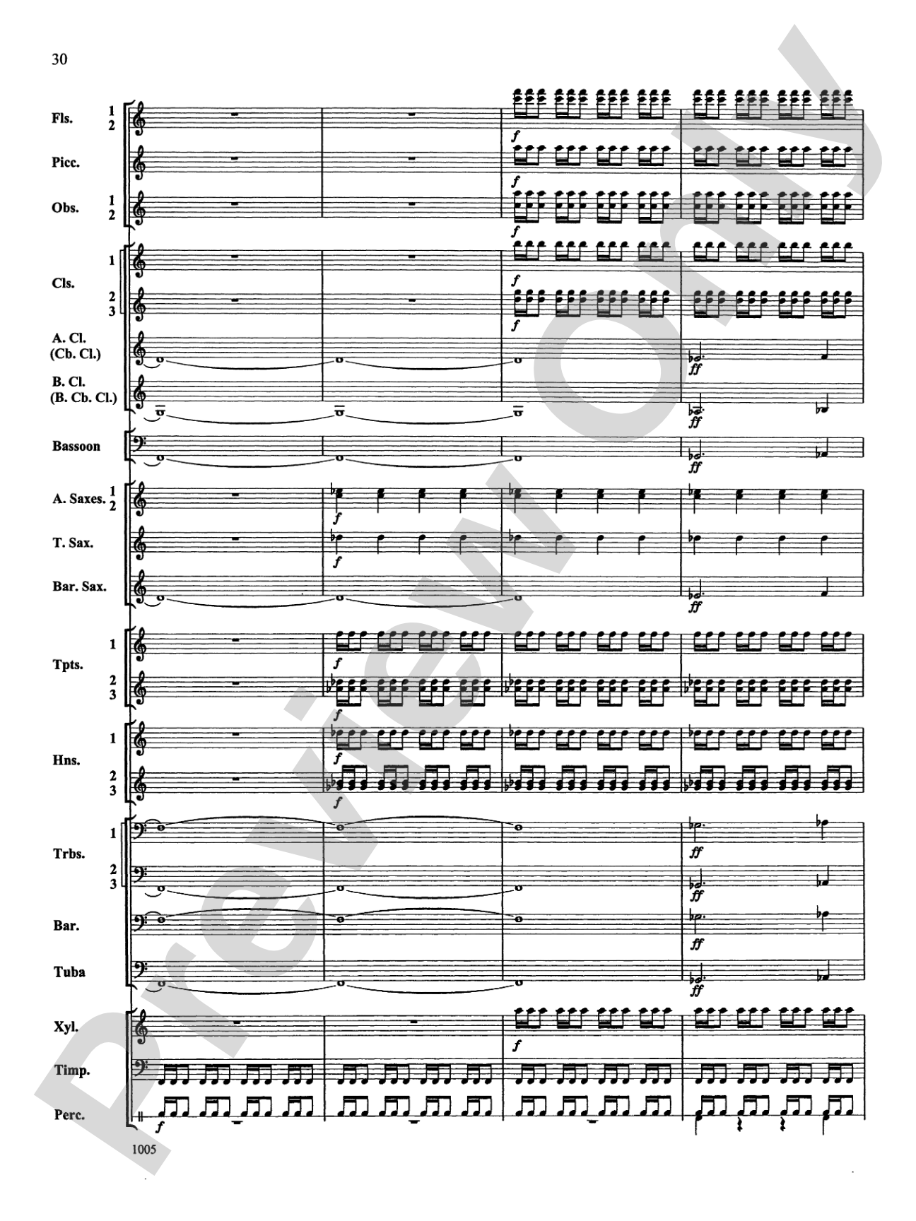 Reverence for Life: Concert Band Conductor Score & Parts