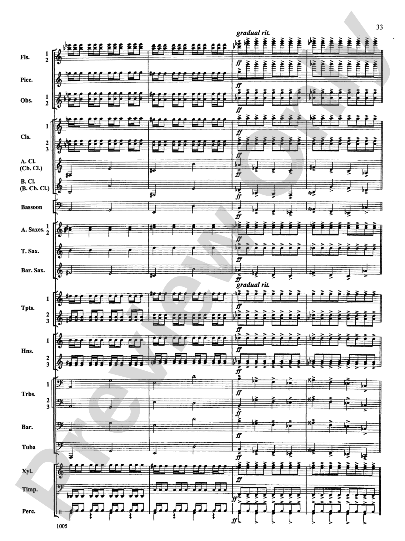 Reverence for Life: Concert Band Conductor Score & Parts