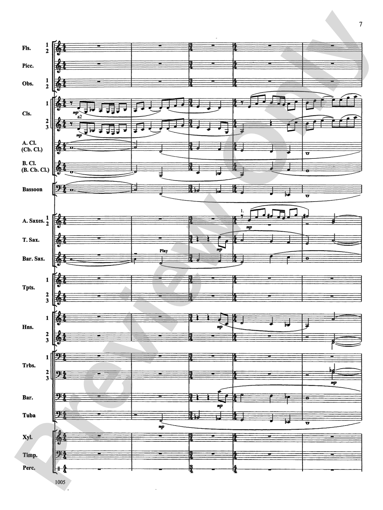 Reverence for Life: Concert Band Conductor Score & Parts