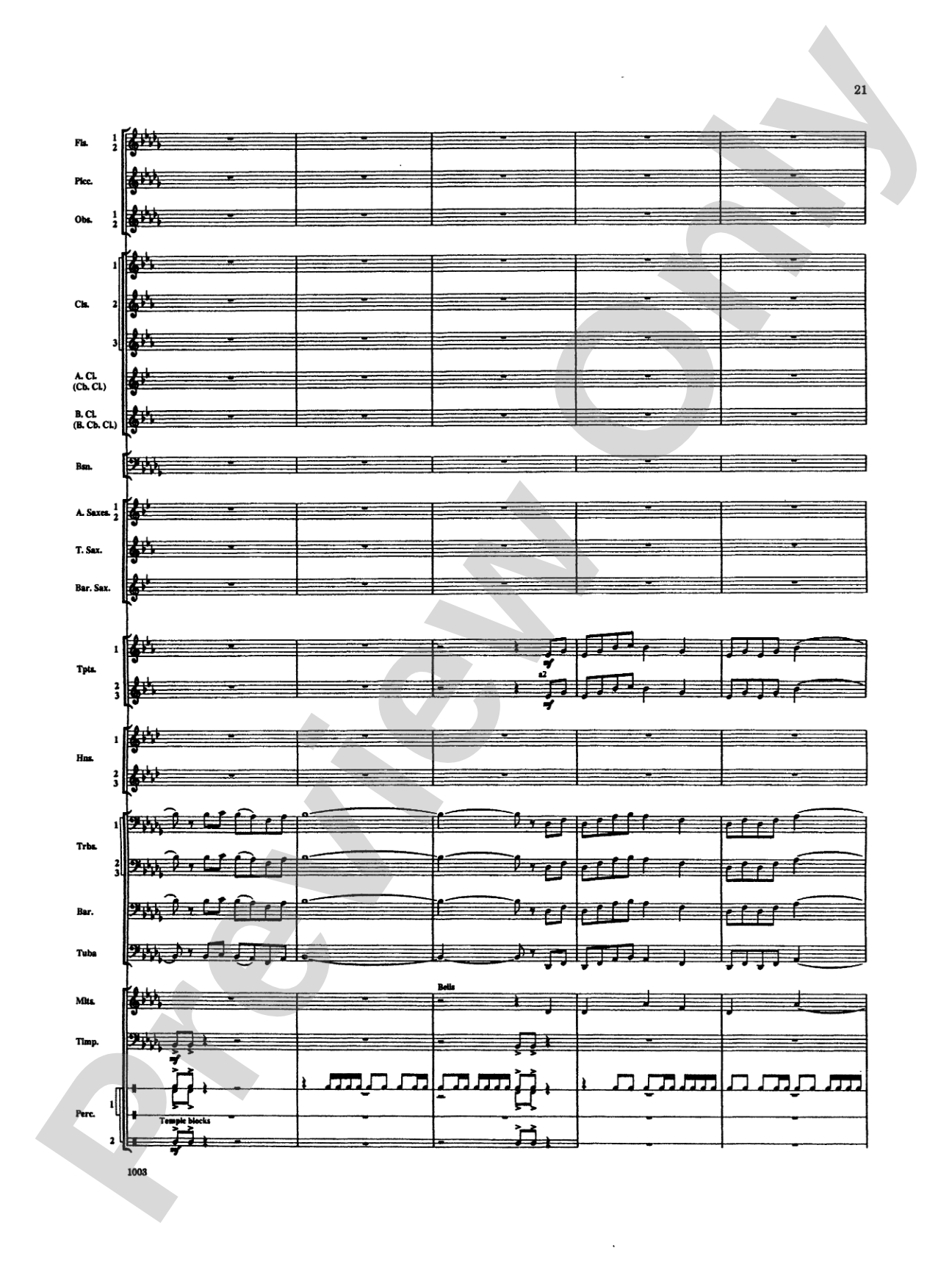 Spoon River Variations: Concert Band Conductor Score & Parts