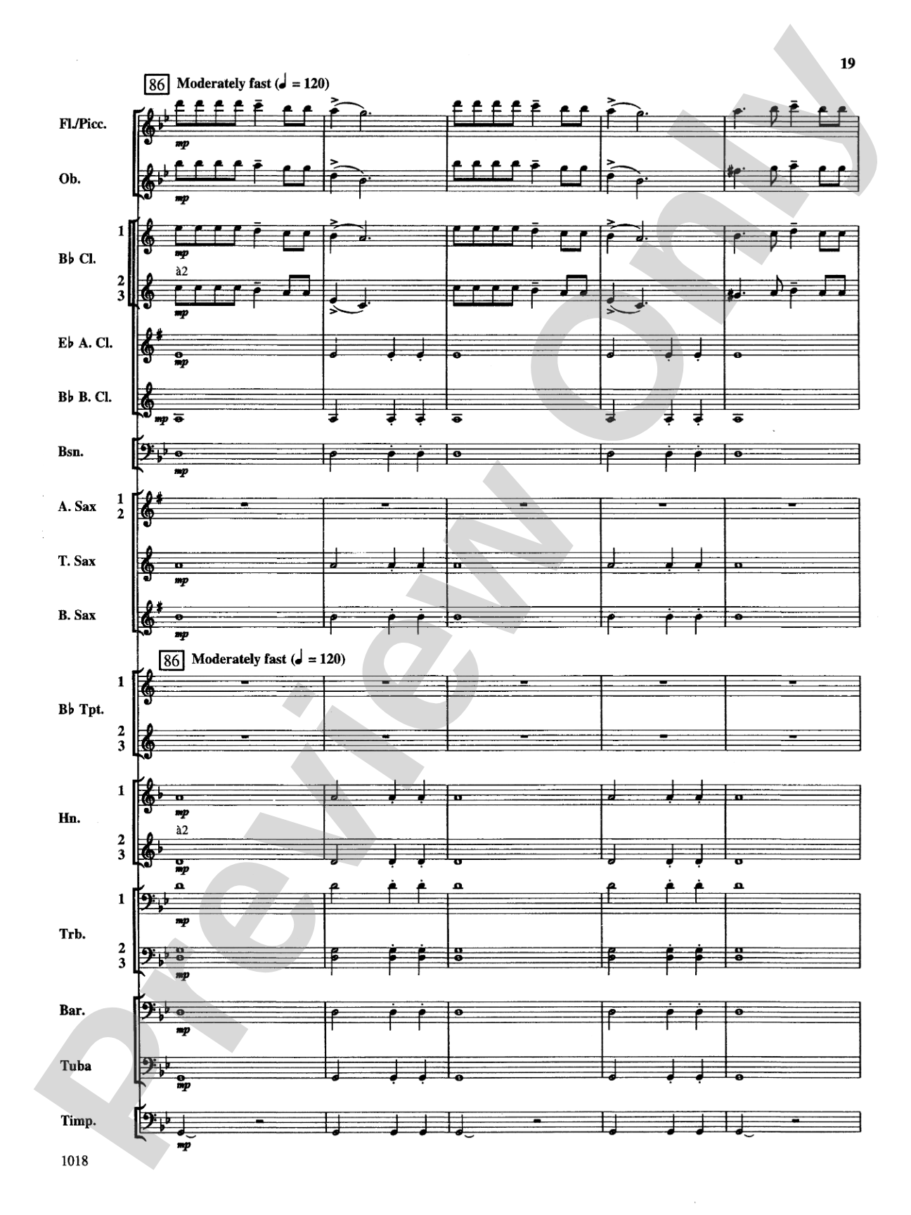 Fantasy on Themes from Tchaikovsky: Concert Band Conductor Score & Parts