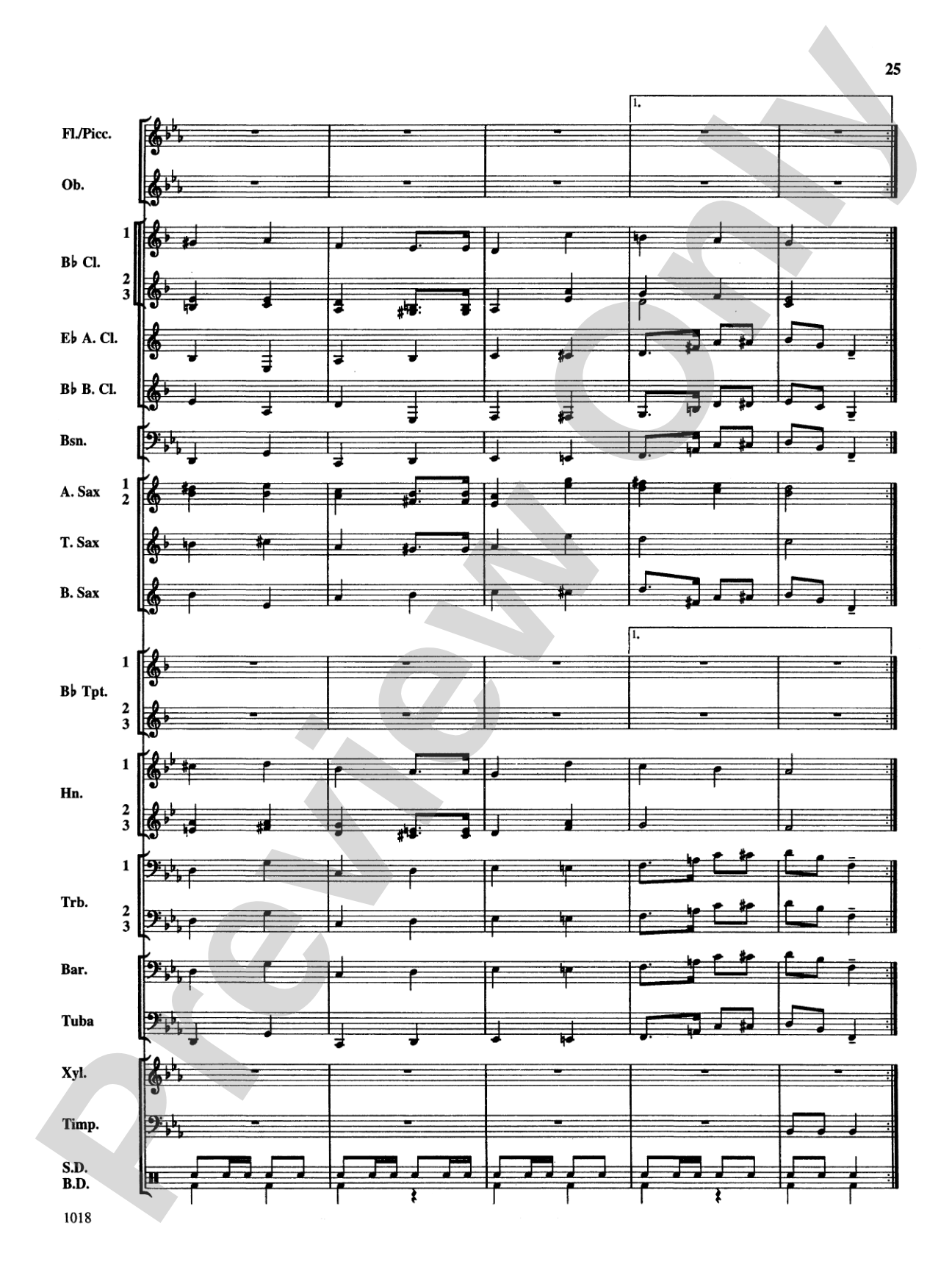 Fantasy on Themes from Tchaikovsky: Concert Band Conductor Score & Parts