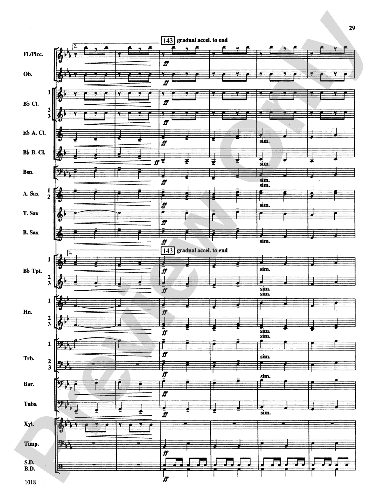 Fantasy on Themes from Tchaikovsky: Concert Band Conductor Score & Parts