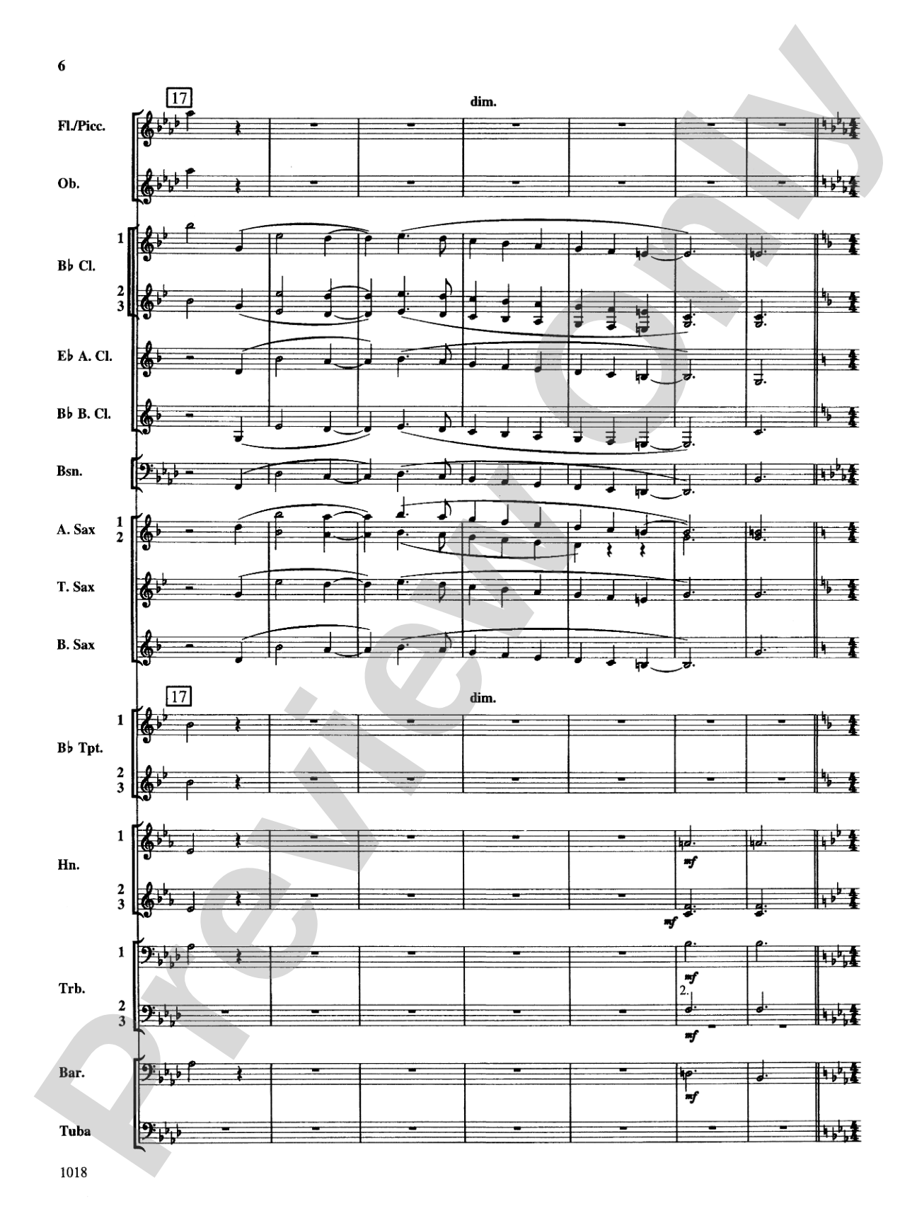 Fantasy on Themes from Tchaikovsky: Concert Band Conductor Score & Parts