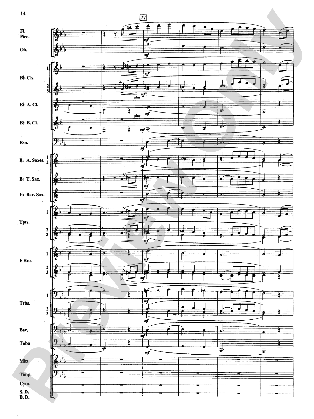 Fantasy on Nordic Themes: Concert Band Conductor Score & Parts