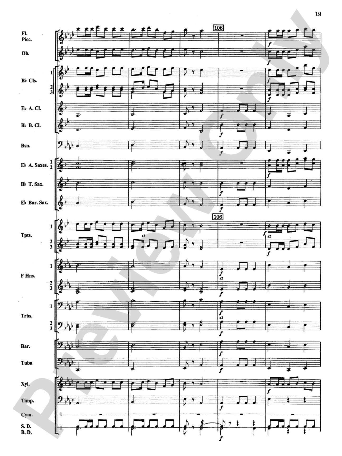 Fantasy on Nordic Themes: Concert Band Conductor Score & Parts