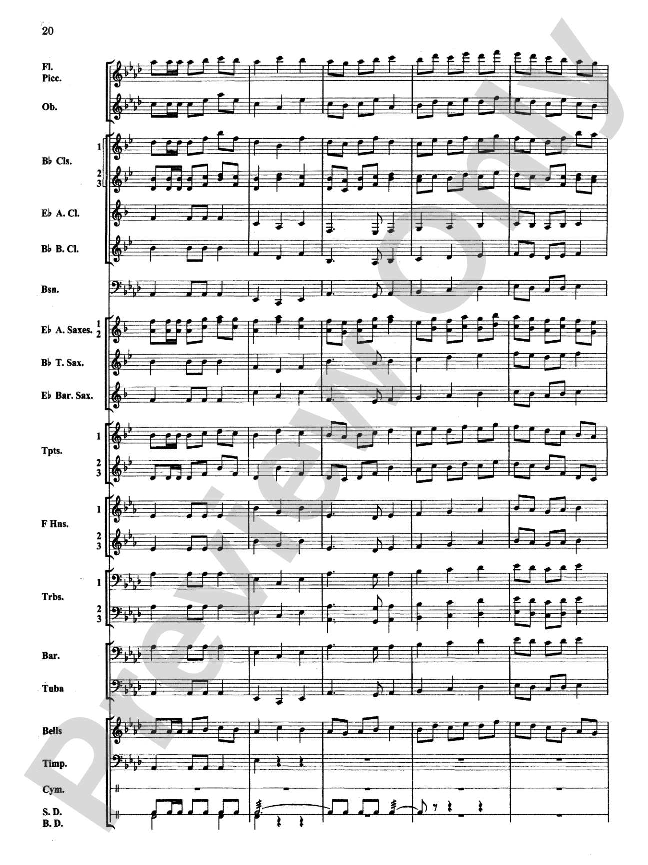 Fantasy on Nordic Themes: Concert Band Conductor Score & Parts