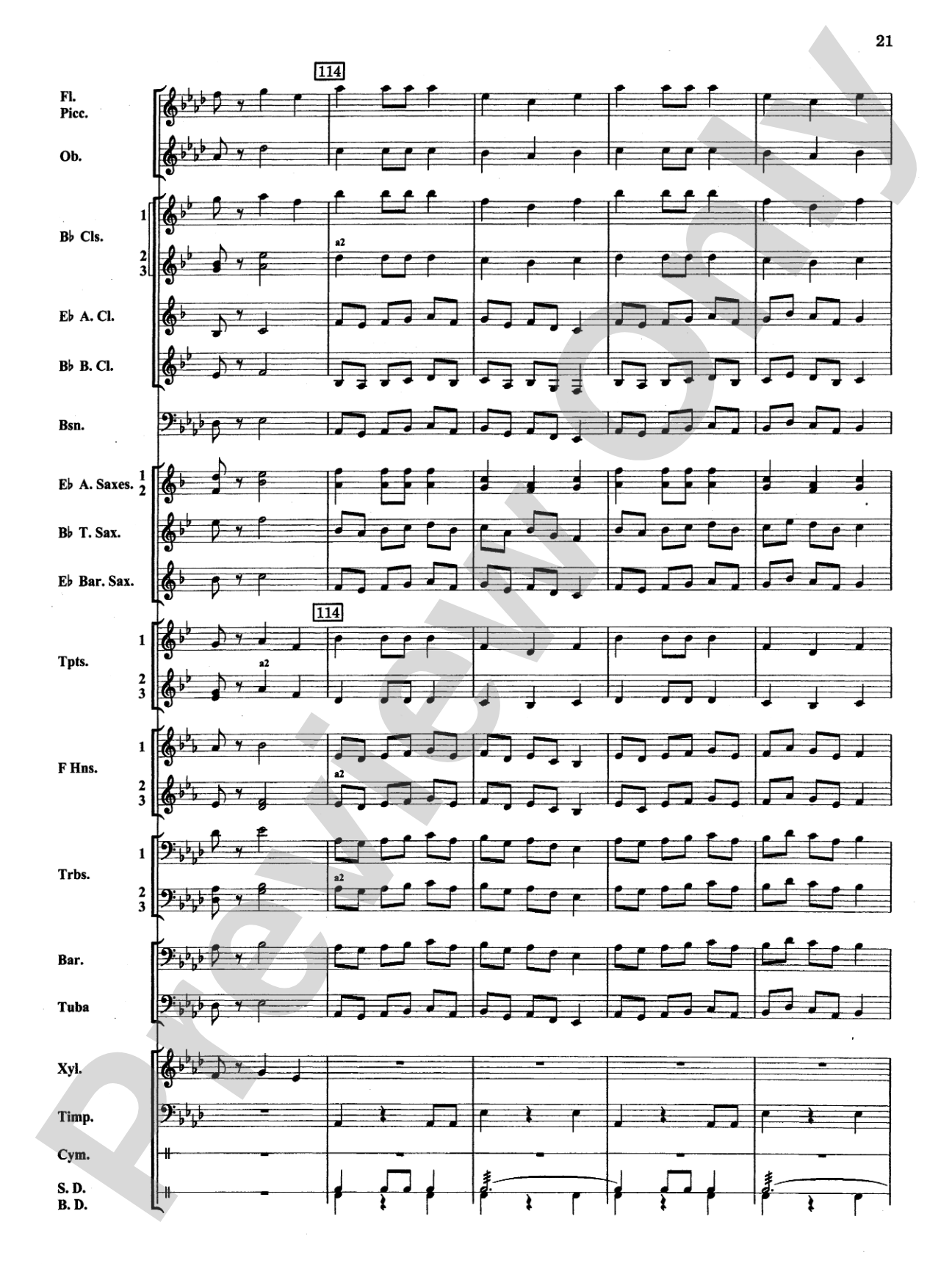 Fantasy on Nordic Themes: Concert Band Conductor Score & Parts