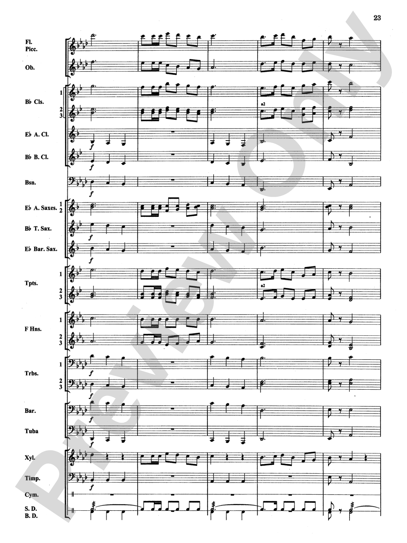 Fantasy on Nordic Themes: Concert Band Conductor Score & Parts