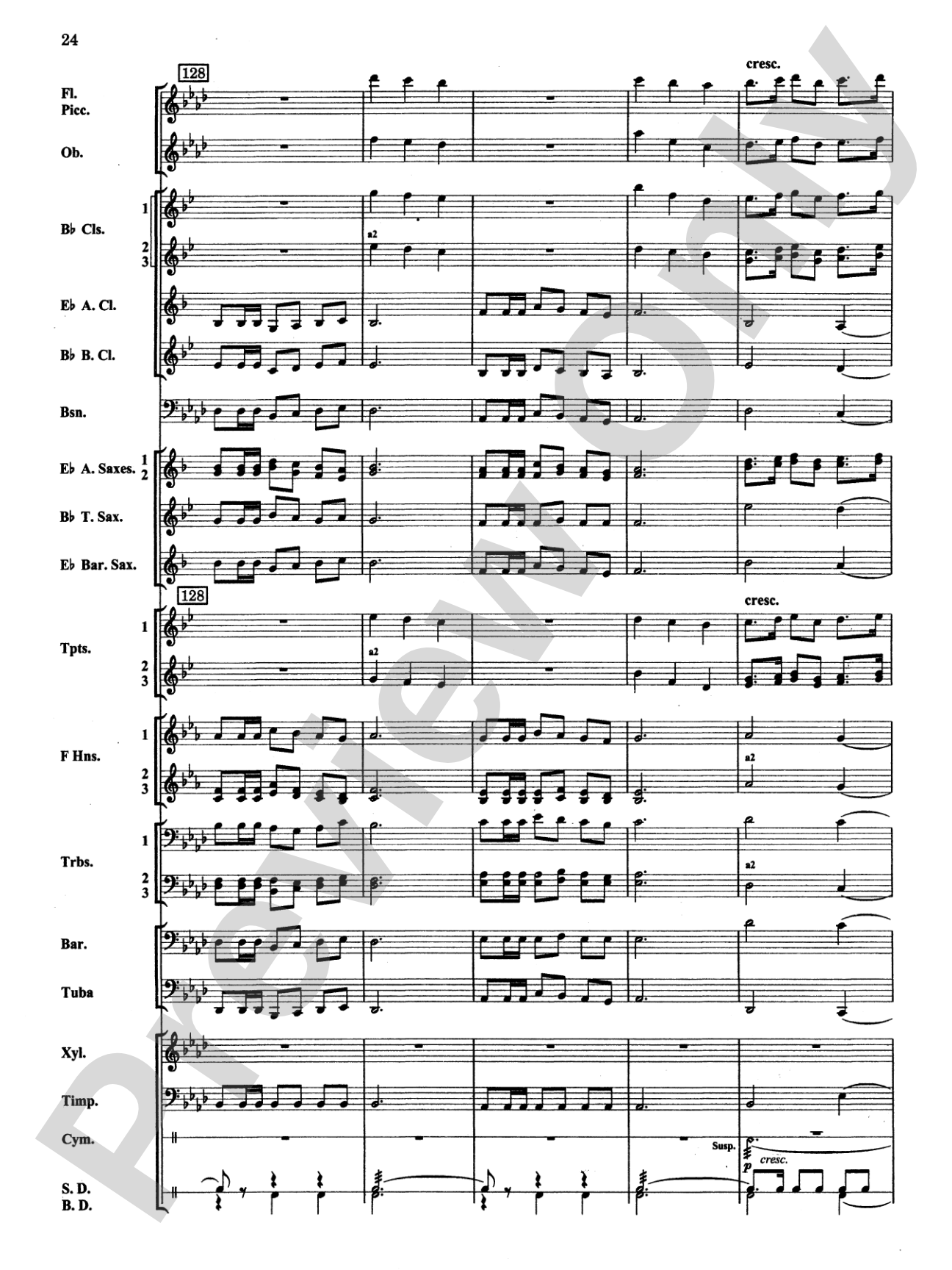 Fantasy on Nordic Themes: Concert Band Conductor Score & Parts