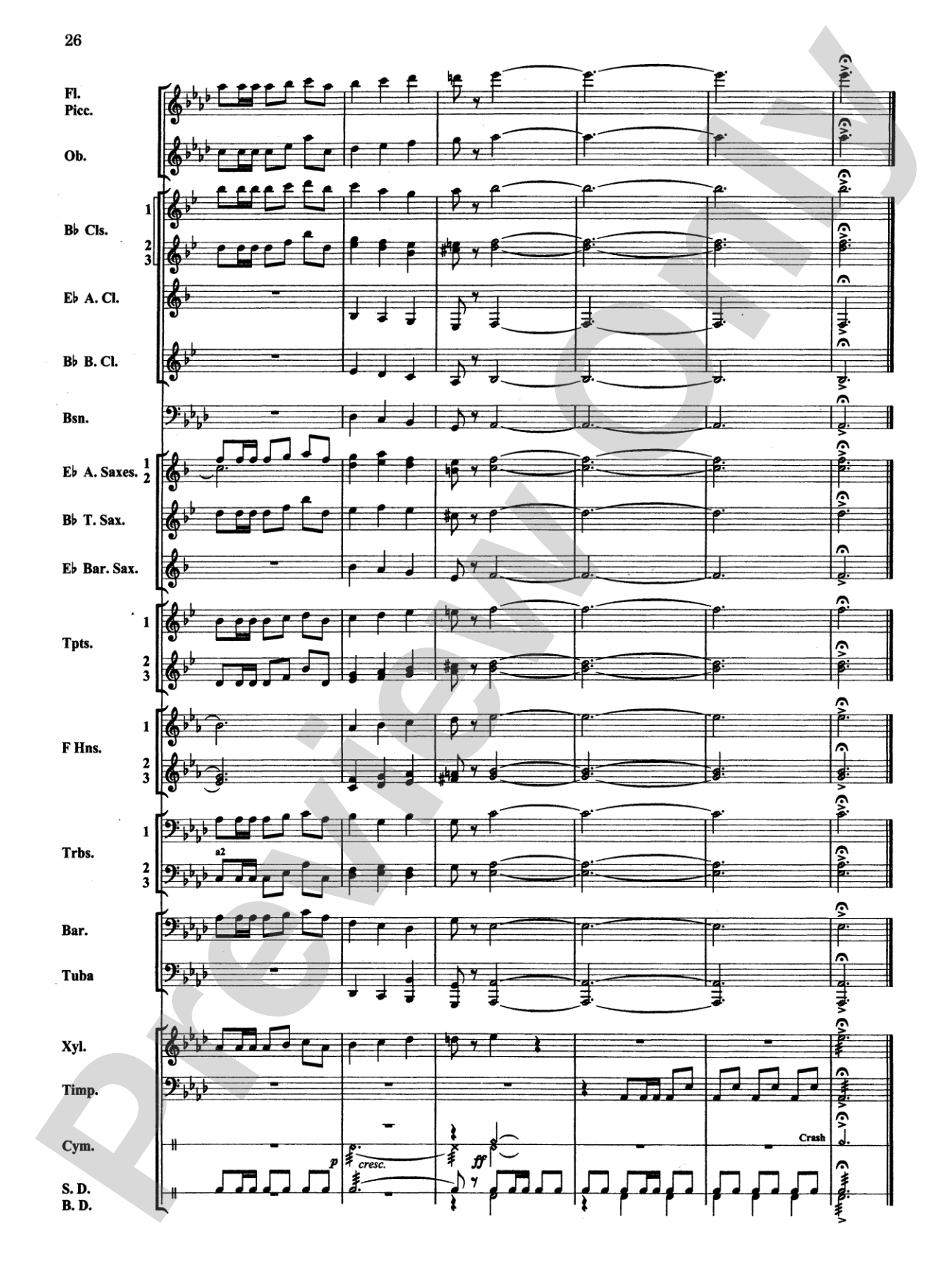Fantasy on Nordic Themes: Concert Band Conductor Score & Parts